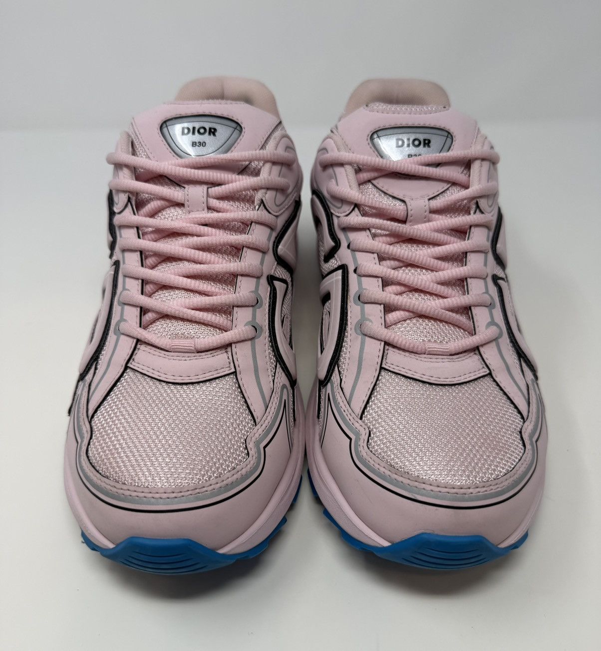 Dior Dior B30 Sneaker Pale Pink/Blue Size US 10 / EU 43 - 2 Thumbnail