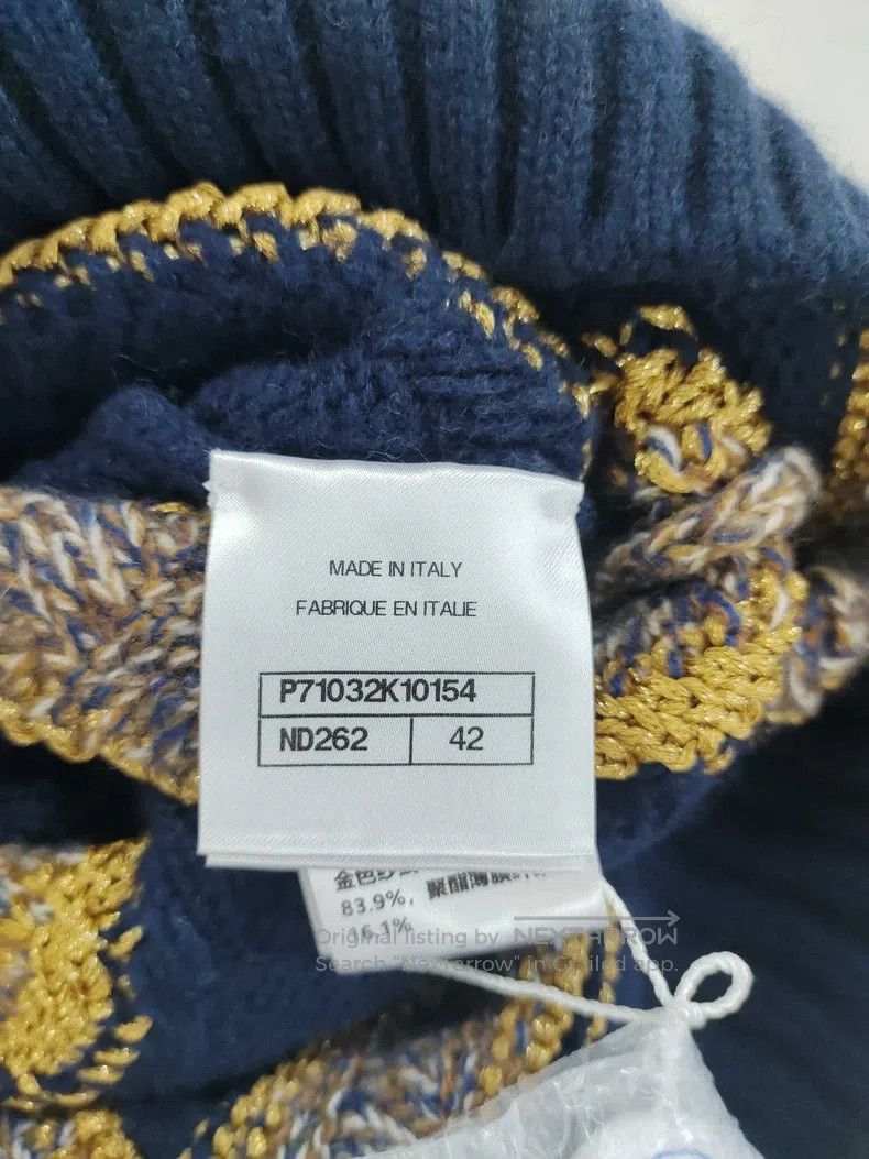 Chanel Chanel Castle Series Cashmere Sweater Size M / US 6-8 / IT 42-44 - 4 Thumbnail