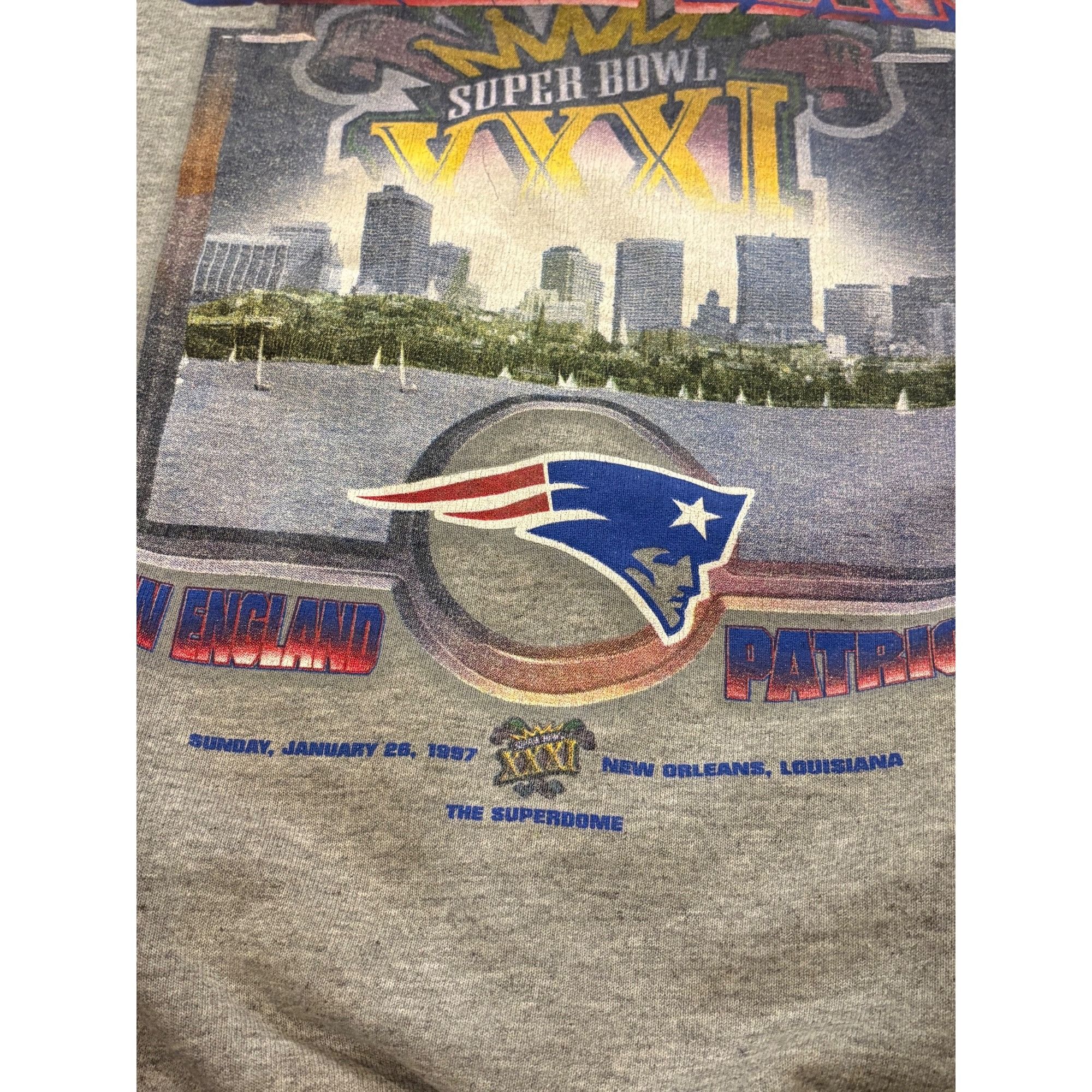Starter Vintage Starter New England Patriots 1996 AFC Champions Crew Size US M / EU 48-50 / 2 - 6 Thumbnail
