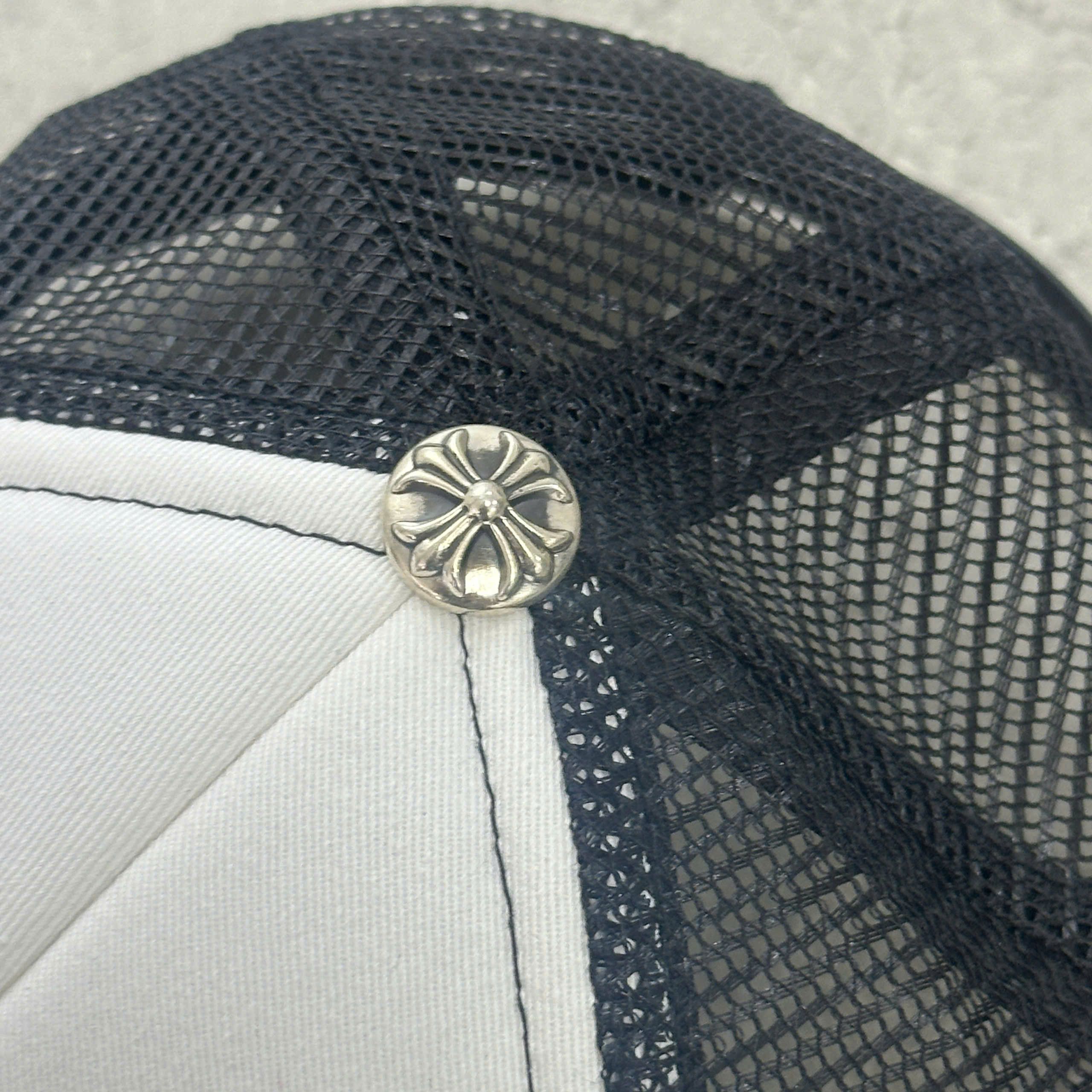 Chrome Hearts CHROME HEARTS CH Hollywood Trucker Hat BLACK/WHITE Size ONE SIZE - 5 Thumbnail