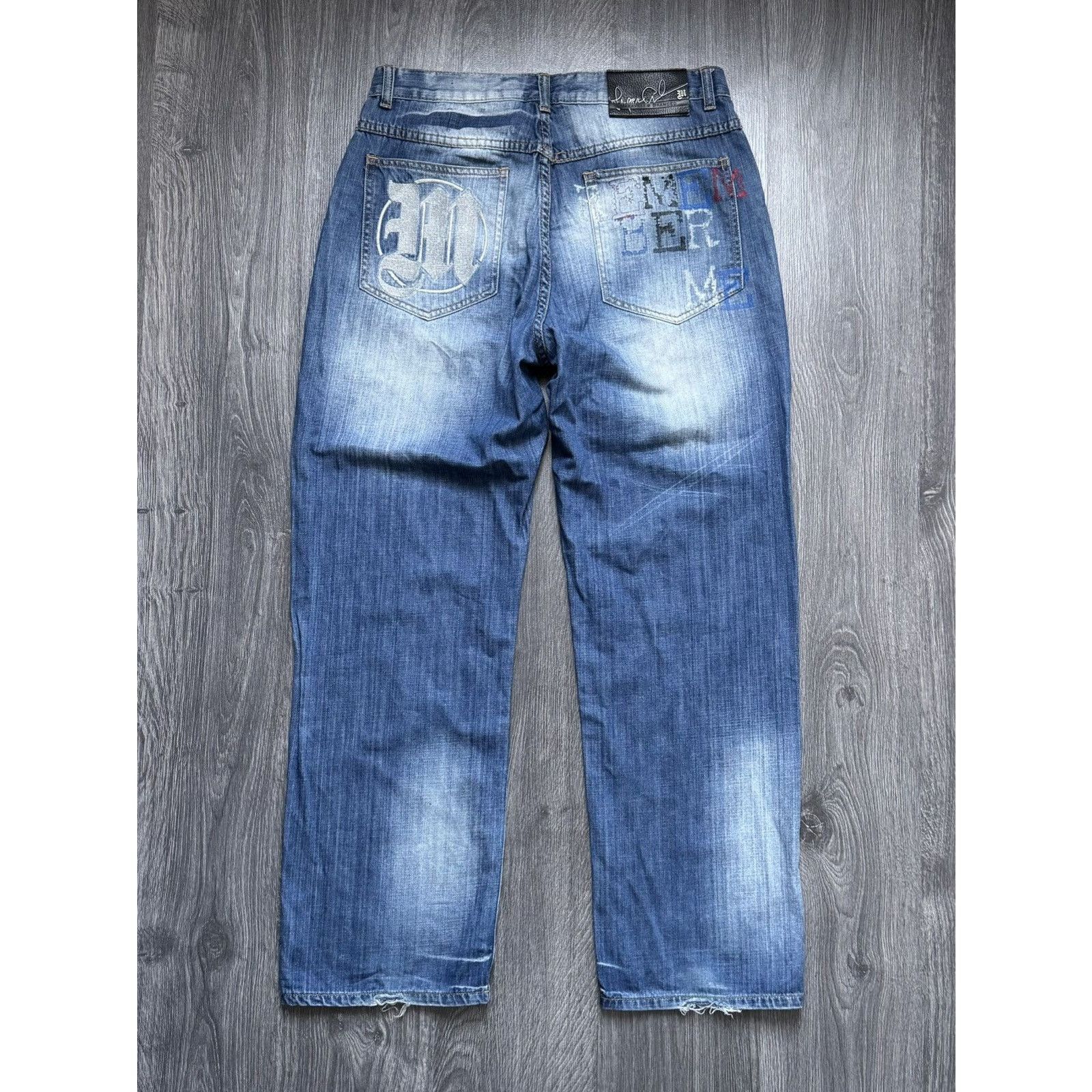 Makaveli × Vintage Crazy Vintage Y2K Makaveli Jeans Baggy Skater Size US 34 / EU 50 - 1 Thumbnail