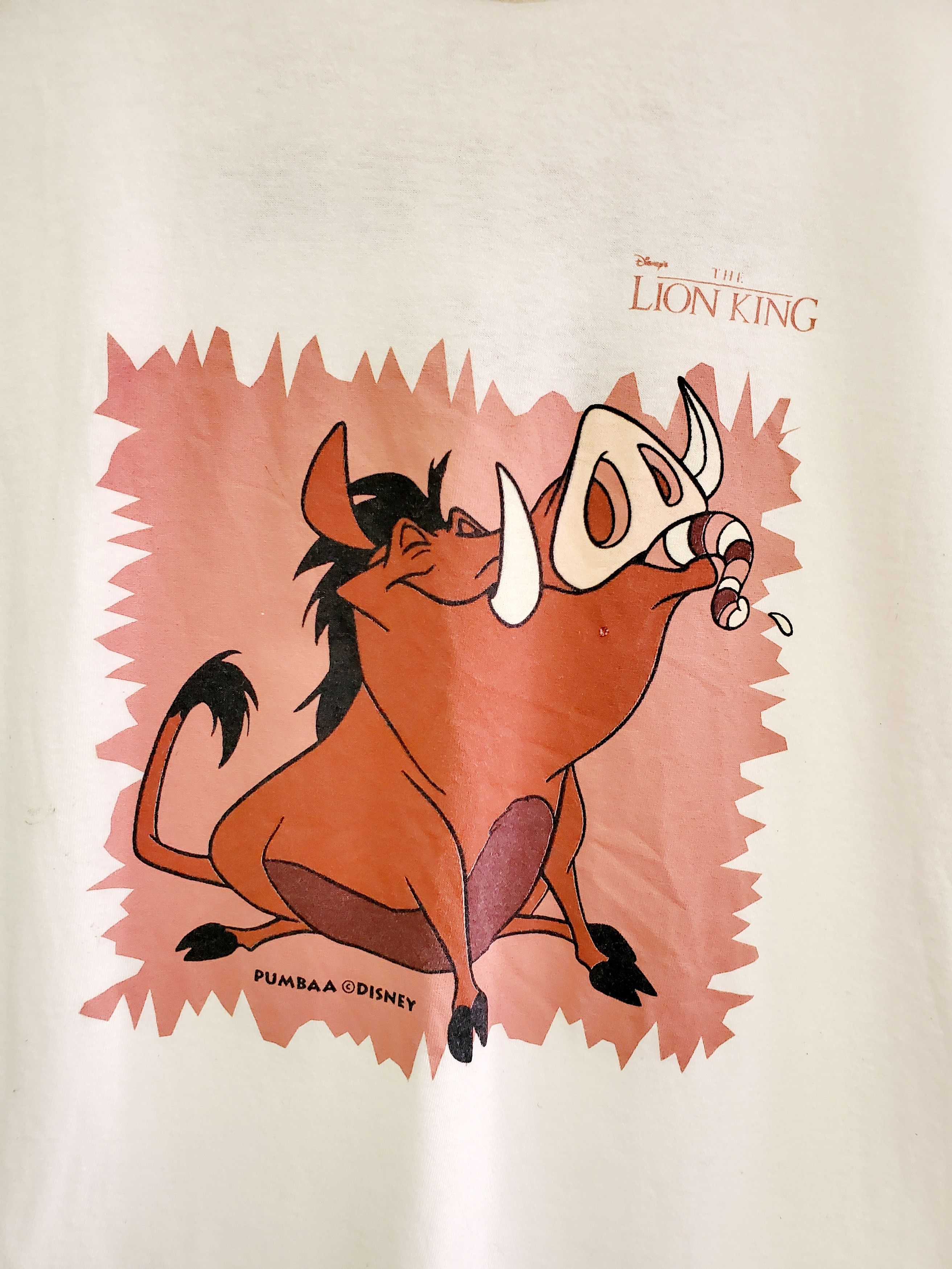Vintage VINTAGE THE LION KING they call me mister pig shirt size S Size US S / EU 44-46 / 1 - 2 Thumbnail