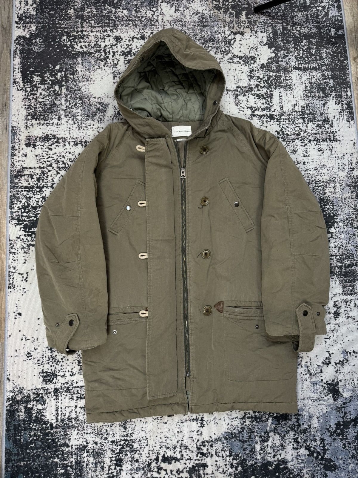 Isabel Marant × Other Isabel Marant Etoile Parkas Jacket womens puffer khaki L Size US L / EU 52-54 / 3 - 1 Thumbnail