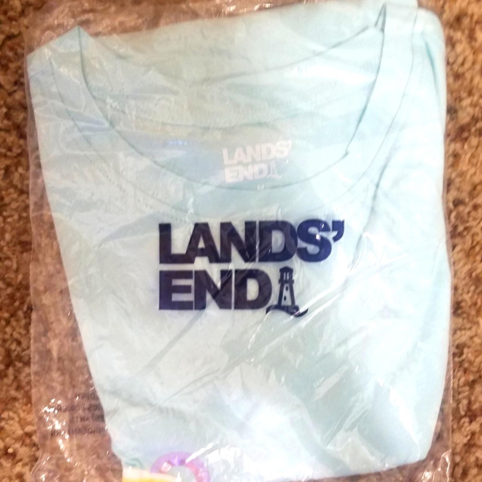 Lands' End NWT Lands' End Light Blue Magic Bubble Wand T-Shirt Size Med Size US M / EU 48-50 / 2 - 1 Thumbnail