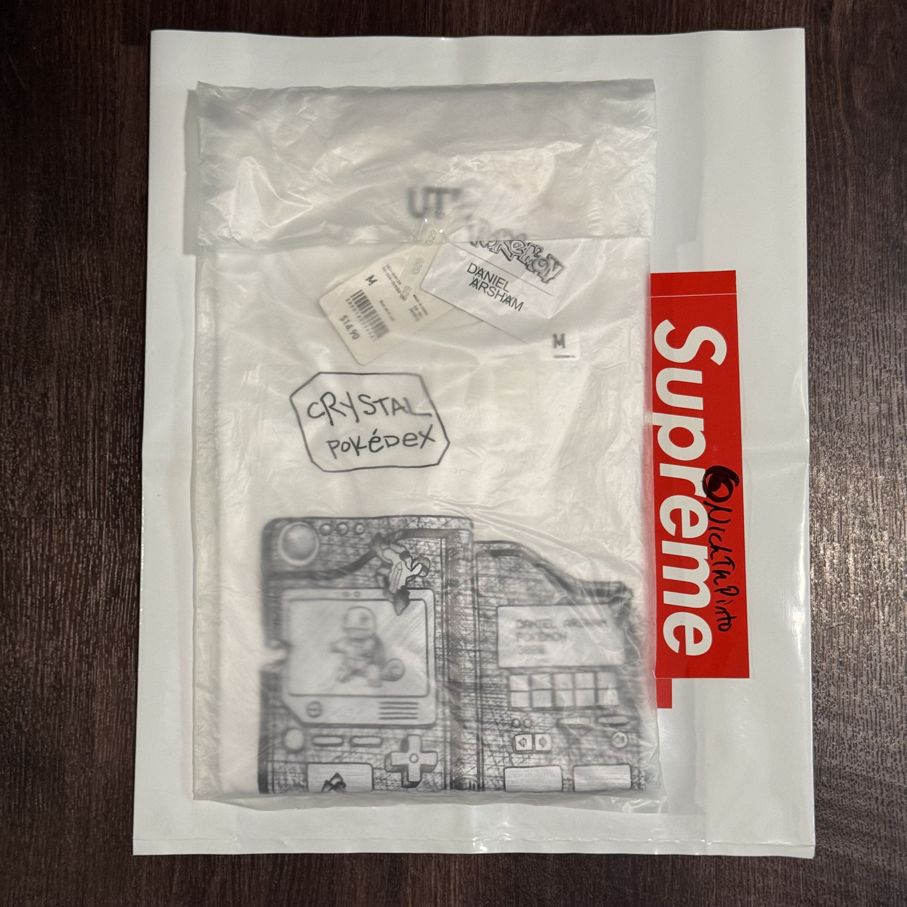 Daniel Arsham × Pokemon × Uniqlo Crystal Pokédex Tee Size US M / EU 48-50 / 2 - 1 Thumbnail