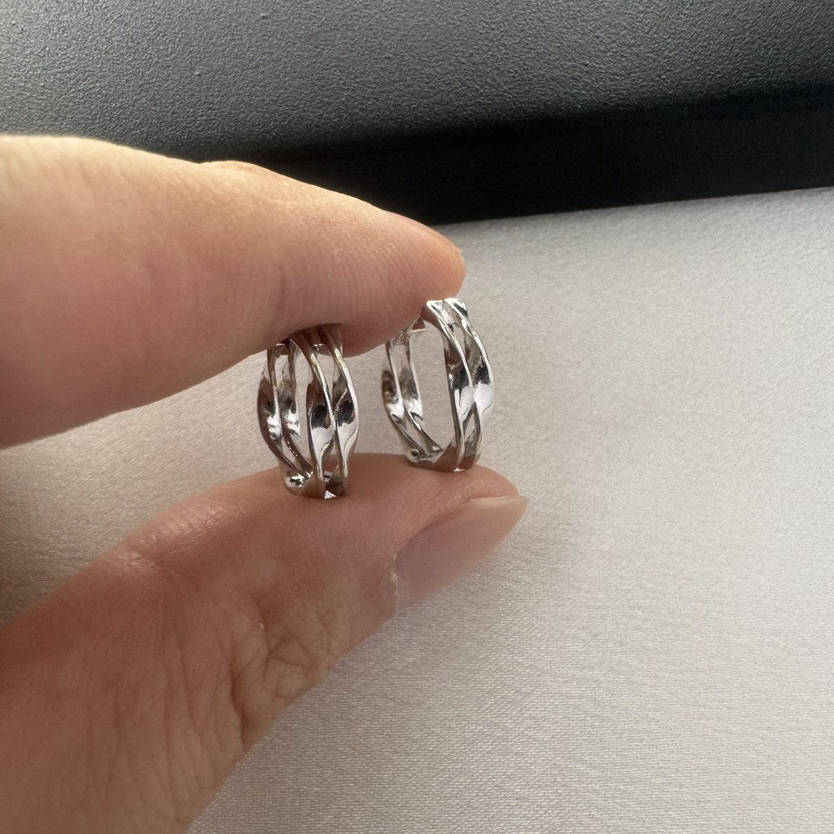 Other Small Hoop Earrings for Men Women Streetwear Unisex Style Size ONE SIZE - 4 Thumbnail