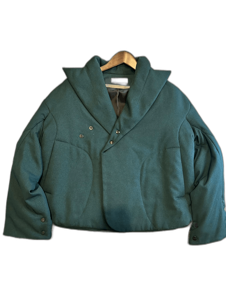 Kiko Kostadinov Kiko Kostadinov Midnight Stripe Padded Coat | Grailed