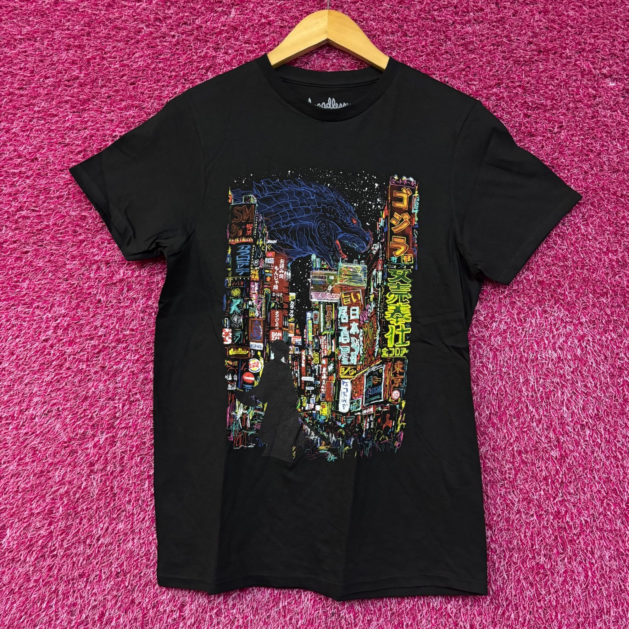 Threadless Threadless Godzilla Kaiju City Graphic Design T-Shirt Size S Size US S / EU 44-46 / 1 - 1 Thumbnail
