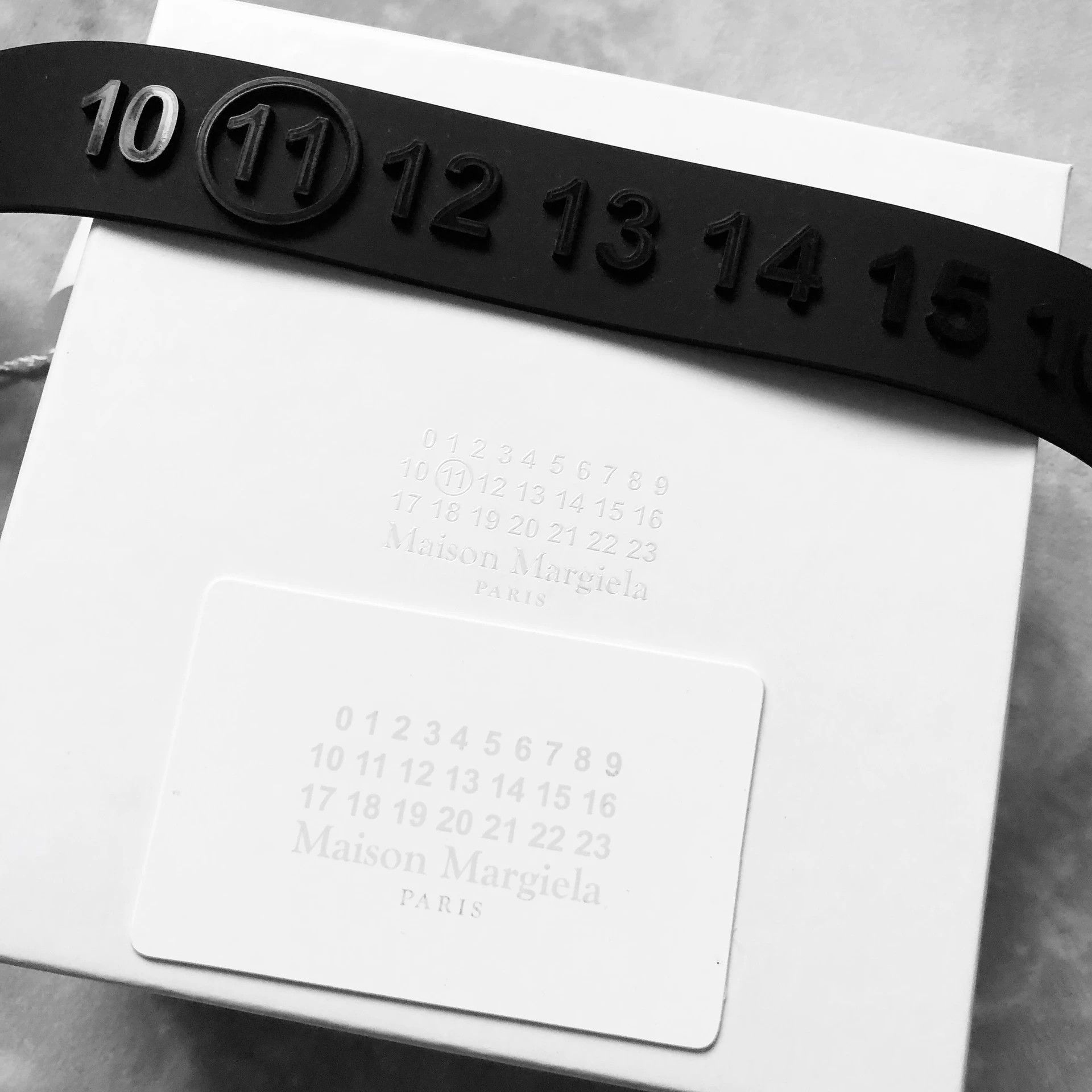Maison Margiela Maison Margiela 3D Number Patchwork Belt Size ONE SIZE - 1 Thumbnail