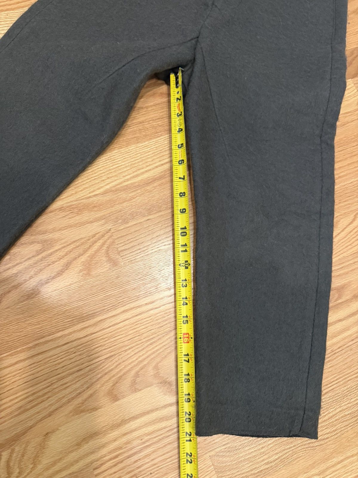 Rick Owens Wool “COLLAPSE JEANS” Size US 28 / EU 44 - 7 Thumbnail