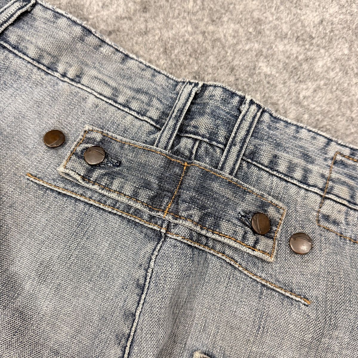 Levi's Vintage Levi’s Engineered Buckle Belt Denim Size US 30 / EU 46 - 3 Thumbnail