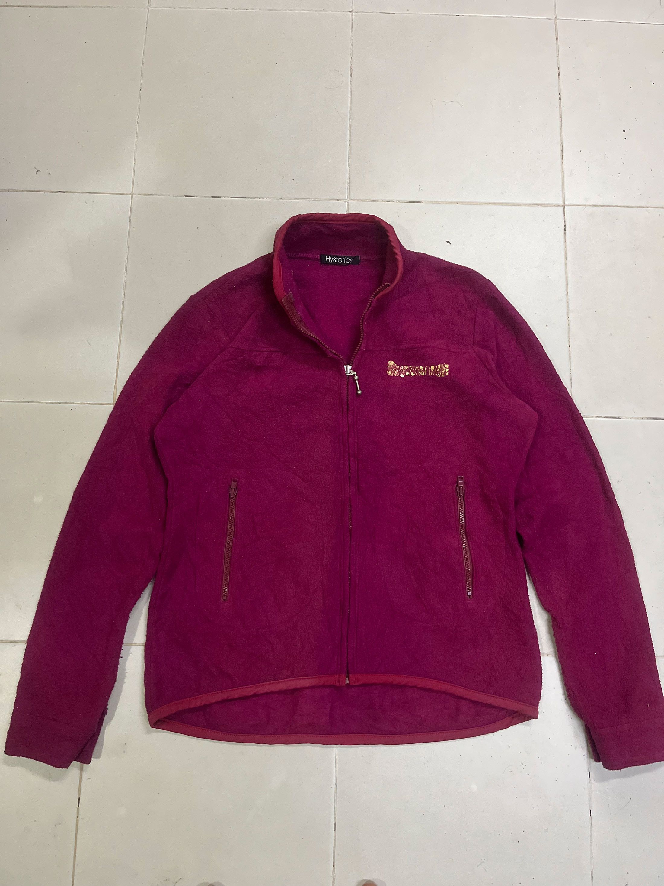 Vintage Hysteric Glamour Zipper Fleece Sweater