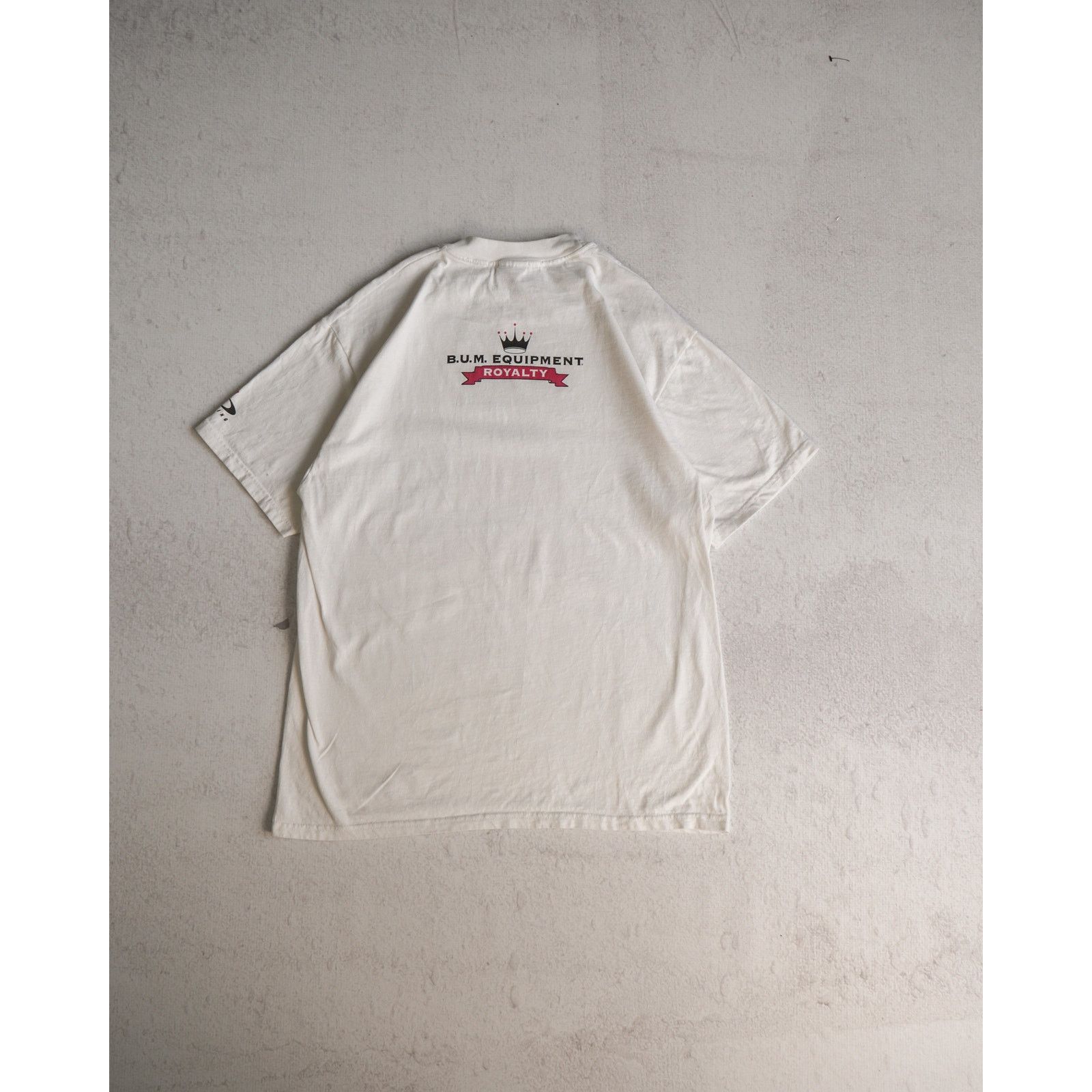B.U.M Equipment Vintage 90s B.U.M Equipment White T-Shirt - Men's Large Size US L / EU 52-54 / 3 - 2 Thumbnail