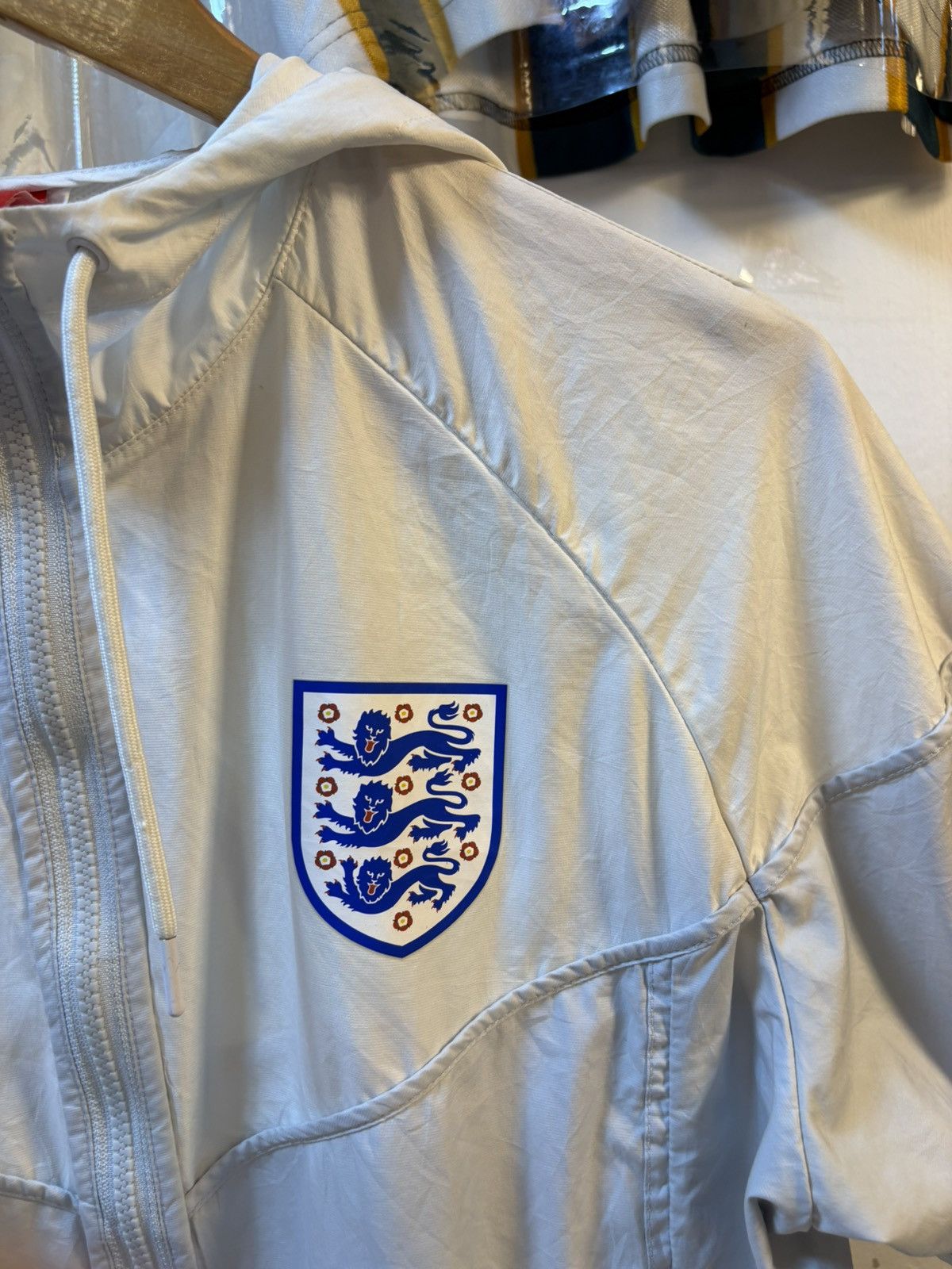 Nike England Football Team Windbreaker Jacket Size US M / EU 48-50 / 2 - 10 Thumbnail
