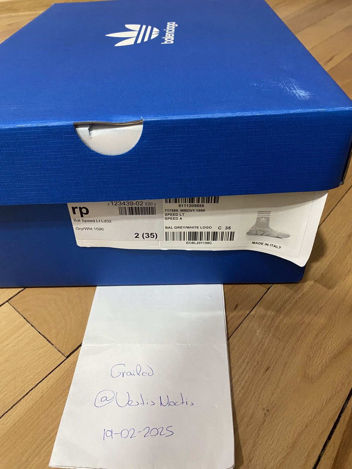 Adidas × Balenciaga Balenciaga Speed trainers Adidas Size US 5 / IT 35 - 4 Thumbnail