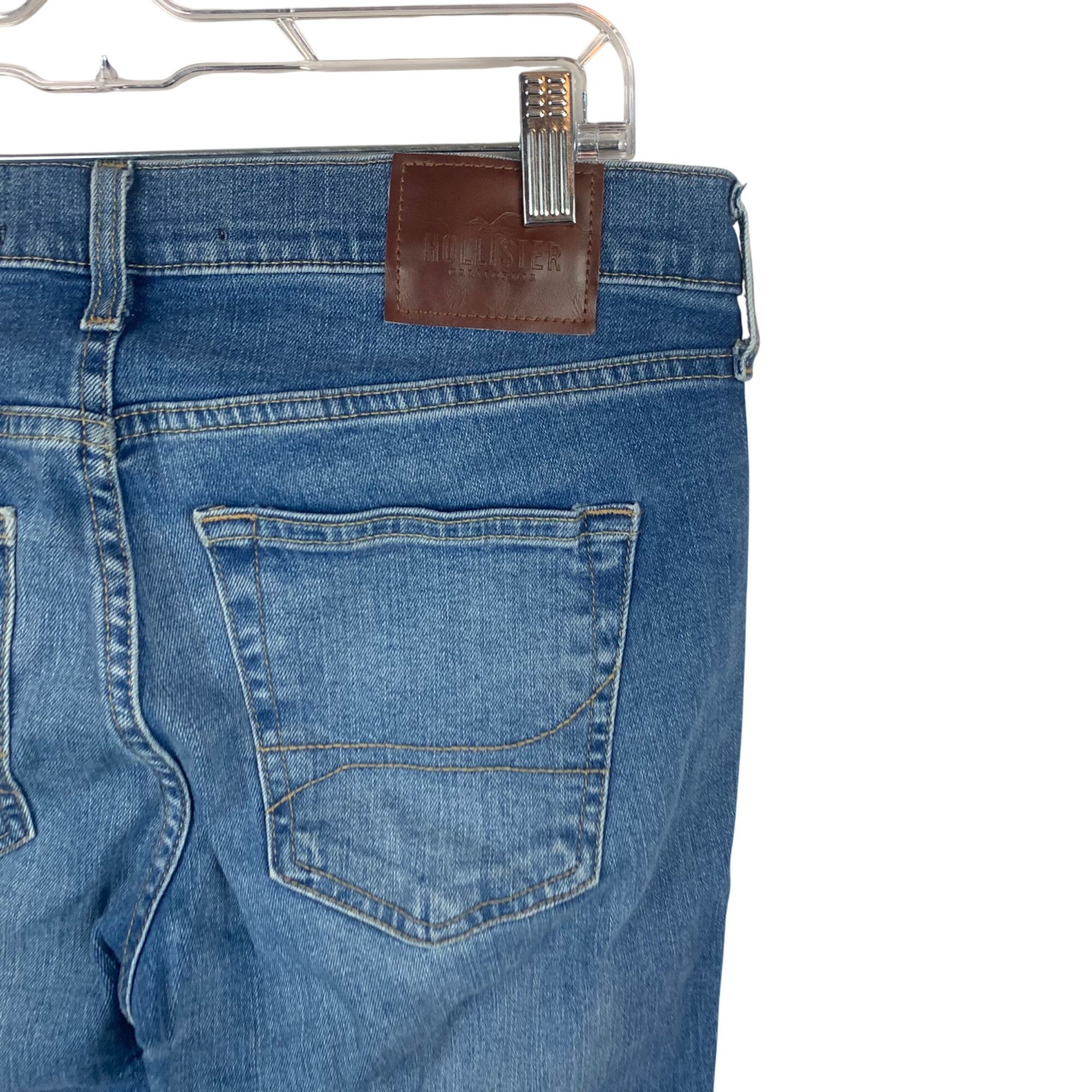 Hollister Men's Hollister Epic Flex Skinny Medium Wash Jeans Size 30x3 Size US 30 / EU 46 - 4 Thumbnail