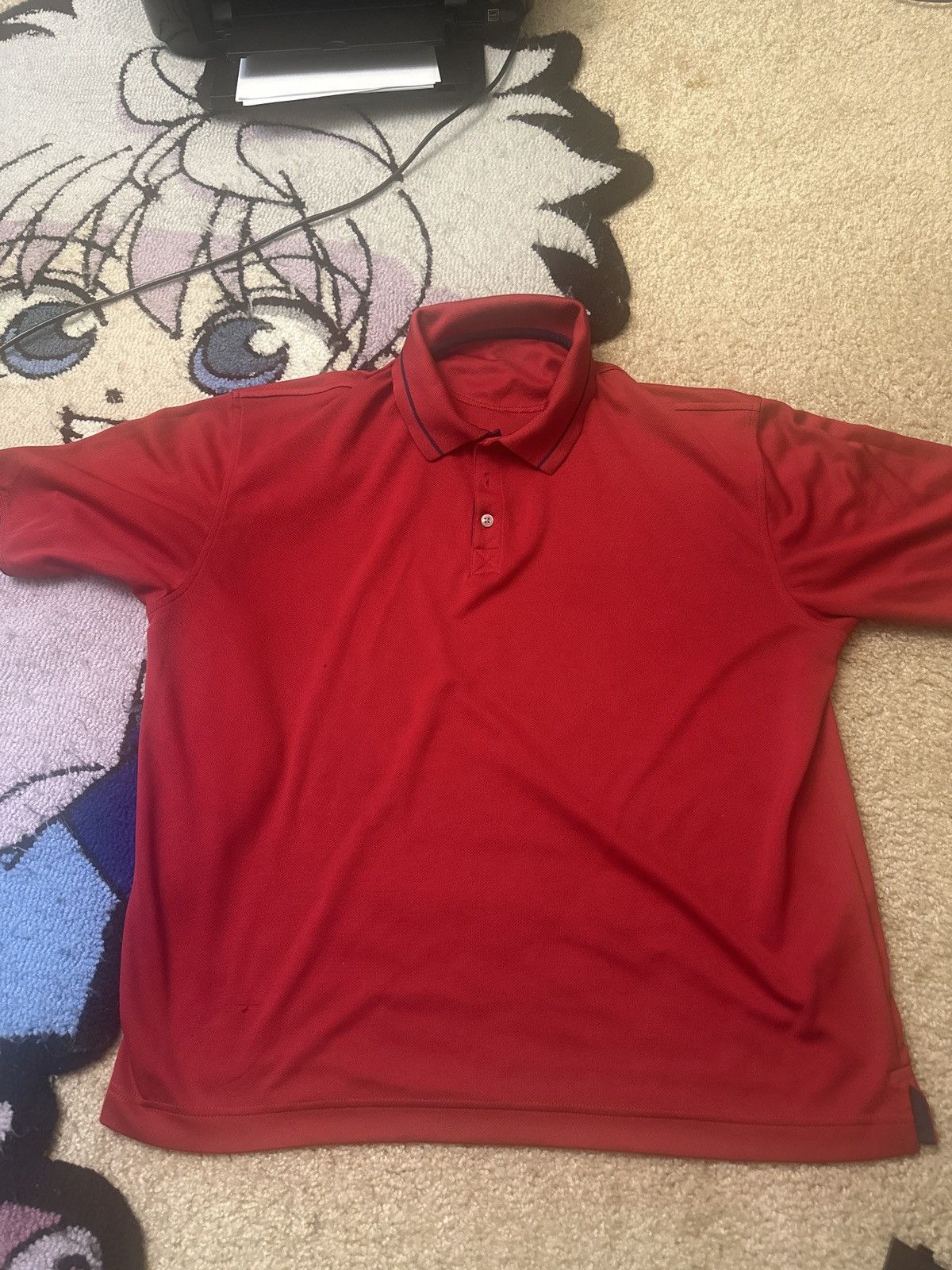 Dockers Red/blue dockers polo Size US L / EU 52-54 / 3 - 1 Thumbnail