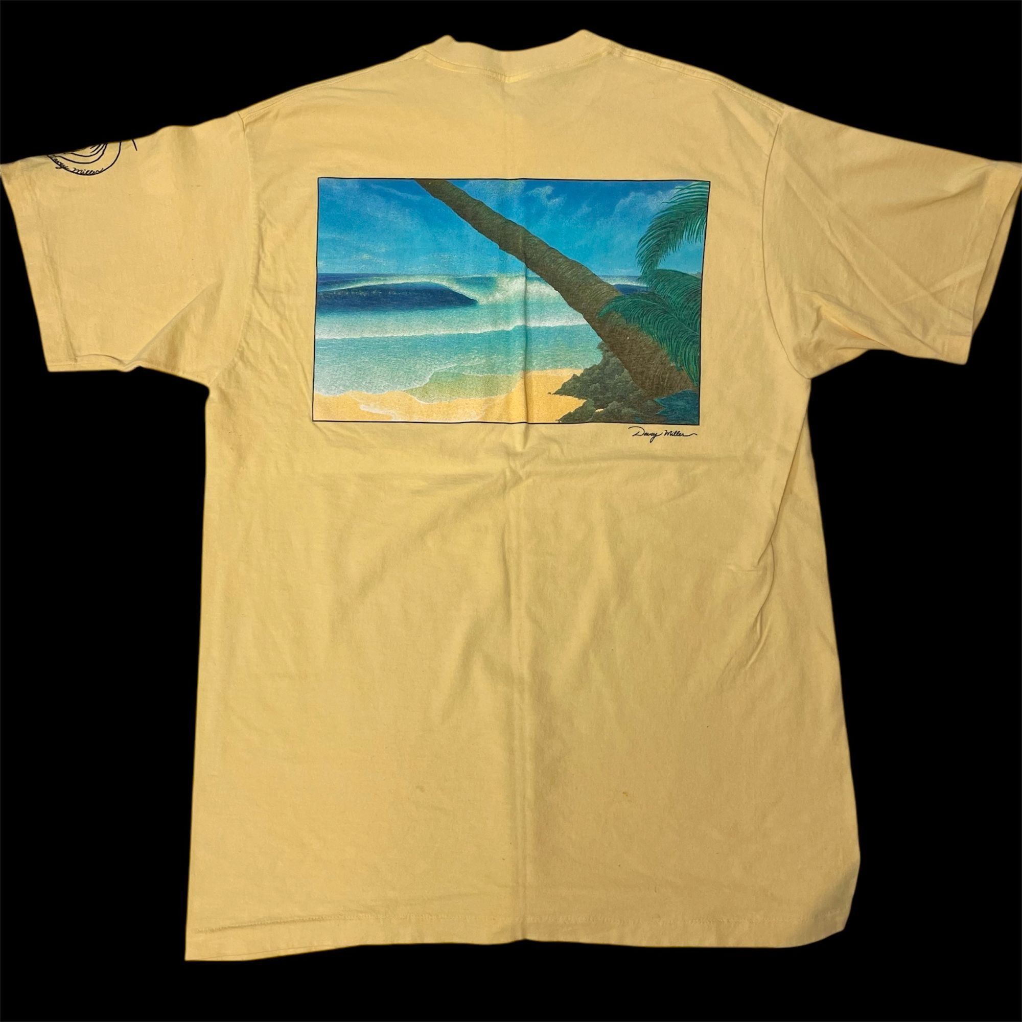Other Vtg All American Wear DMD North Shore OAHU Painted Beach Tee Size US XL / EU 56 / 4 - 2 Thumbnail