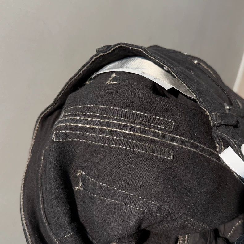 Rick Owens rick owens Brushed wax with sparkle classic slightly-croppe Size US 27 - 6 Thumbnail