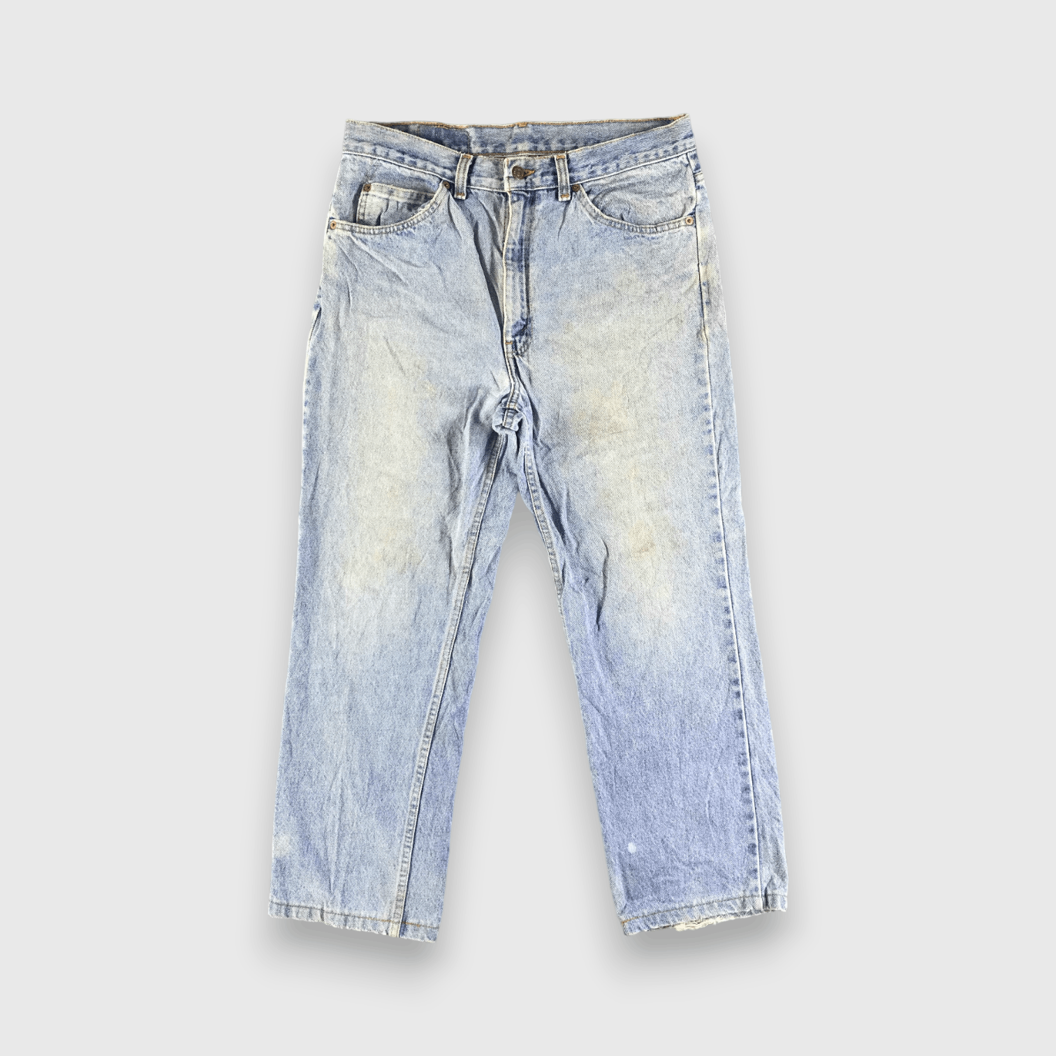 Levi's Vintage 90s Light Wash Levis Jeans-J3262 Size US 33 - 1 Thumbnail