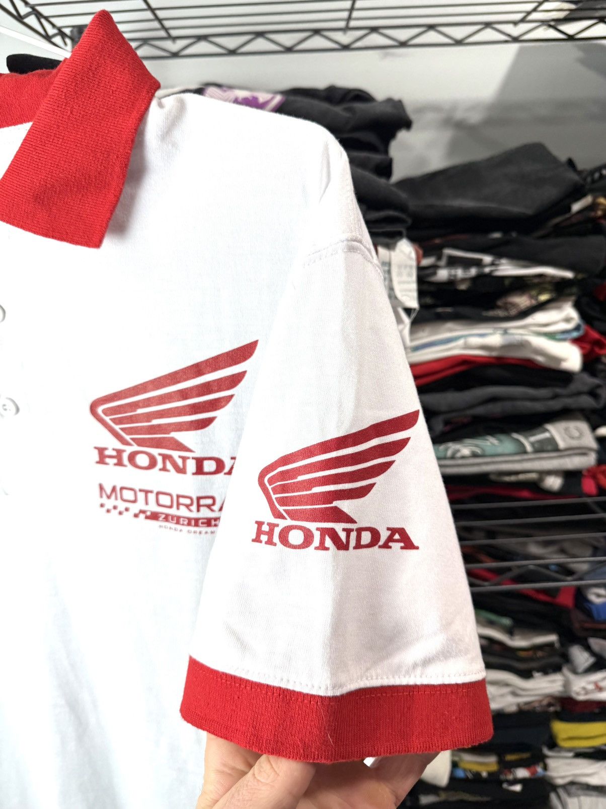 Honda Vintage Honda Mottorad Zurich T Shirt Racing Size US L / EU 52-54 / 3 - 5 Thumbnail