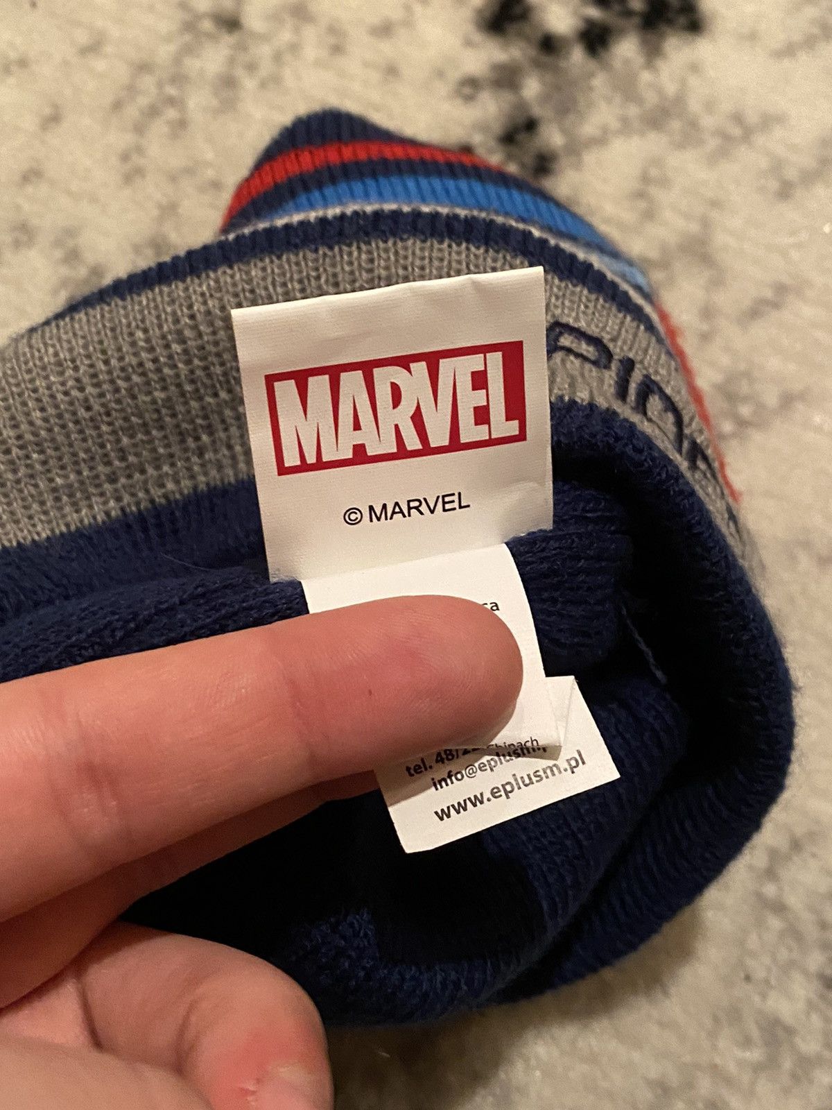 Japanese Brand × Vintage Vintage Spider Man Y2K Hat Size ONE SIZE - 6 Thumbnail
