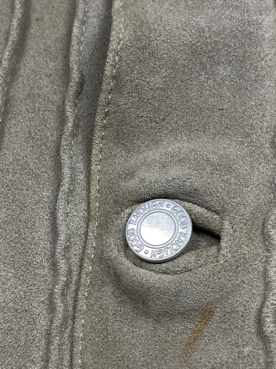 GOODENOUGH × Hiroshi Fujiwara × Japanese Brand 90s GoodEnough Hiroshi Fujiwara Cow Hide Leather Jacket Size US L / EU 52-54 / 3 - 22 Thumbnail