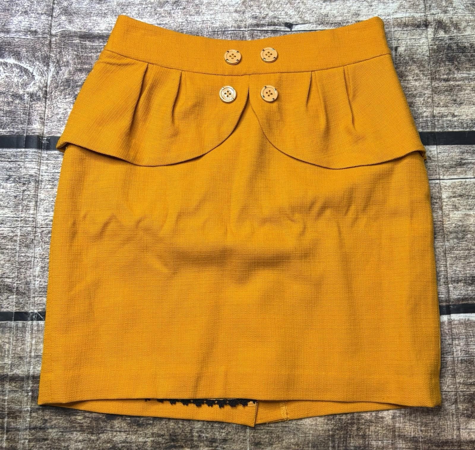 Other Anthropologie Leifsdottir Skirt Womens 10 Wool Satin Lining Size 32" / US 10 / IT 46 - 1 Thumbnail