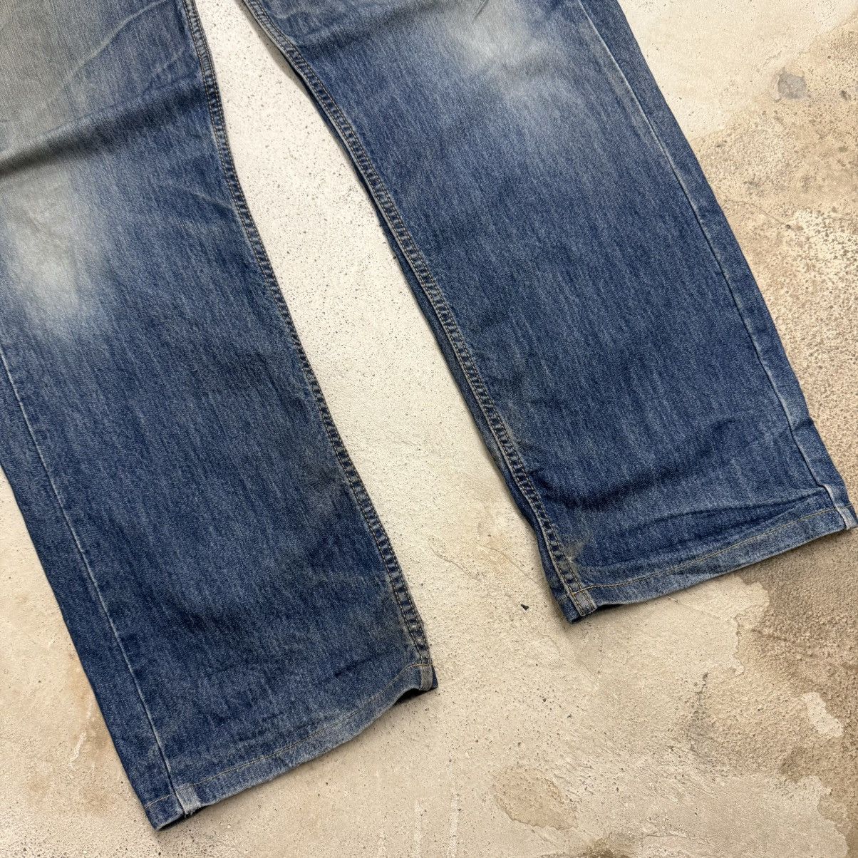 Levi's Levis 505 Cool Distressed Repaired Stretch Denim Pants Size US 36 / EU 52 - 5 Thumbnail