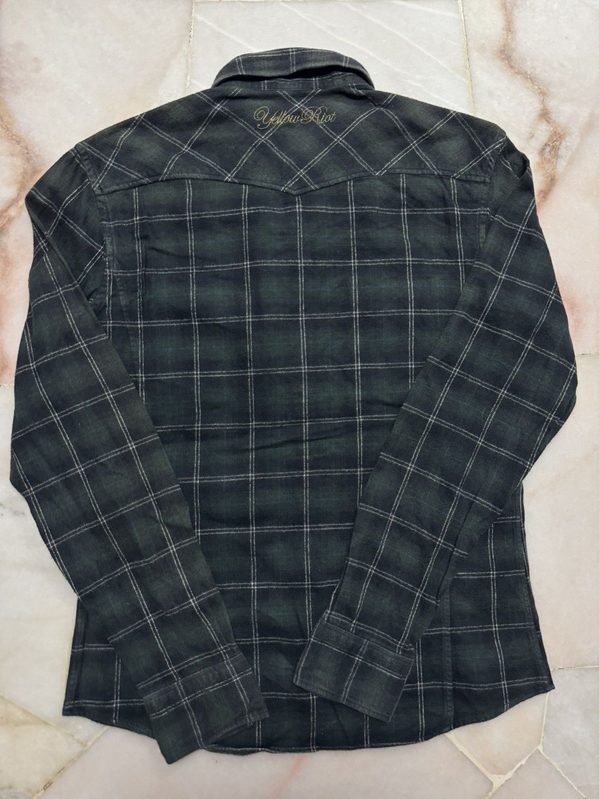 PPFM 💥PPFM WESTERN FLANNEL SHIRT L FIT S 90s STYLE Size US L / EU 52-54 / 3 - 14 Thumbnail