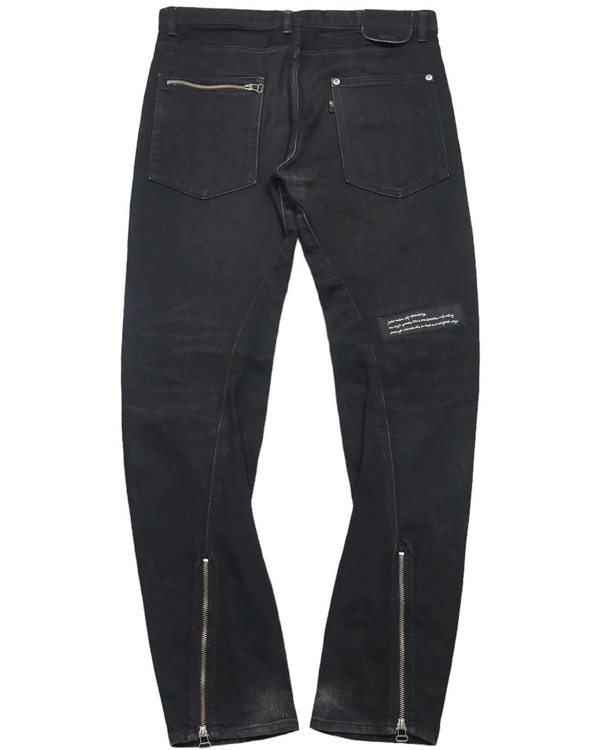 Japanese Brand × JieDa 2000s JIEDA 3D ZIPPER SLIM DENIM Size US 32 / EU 48 - 7 Thumbnail