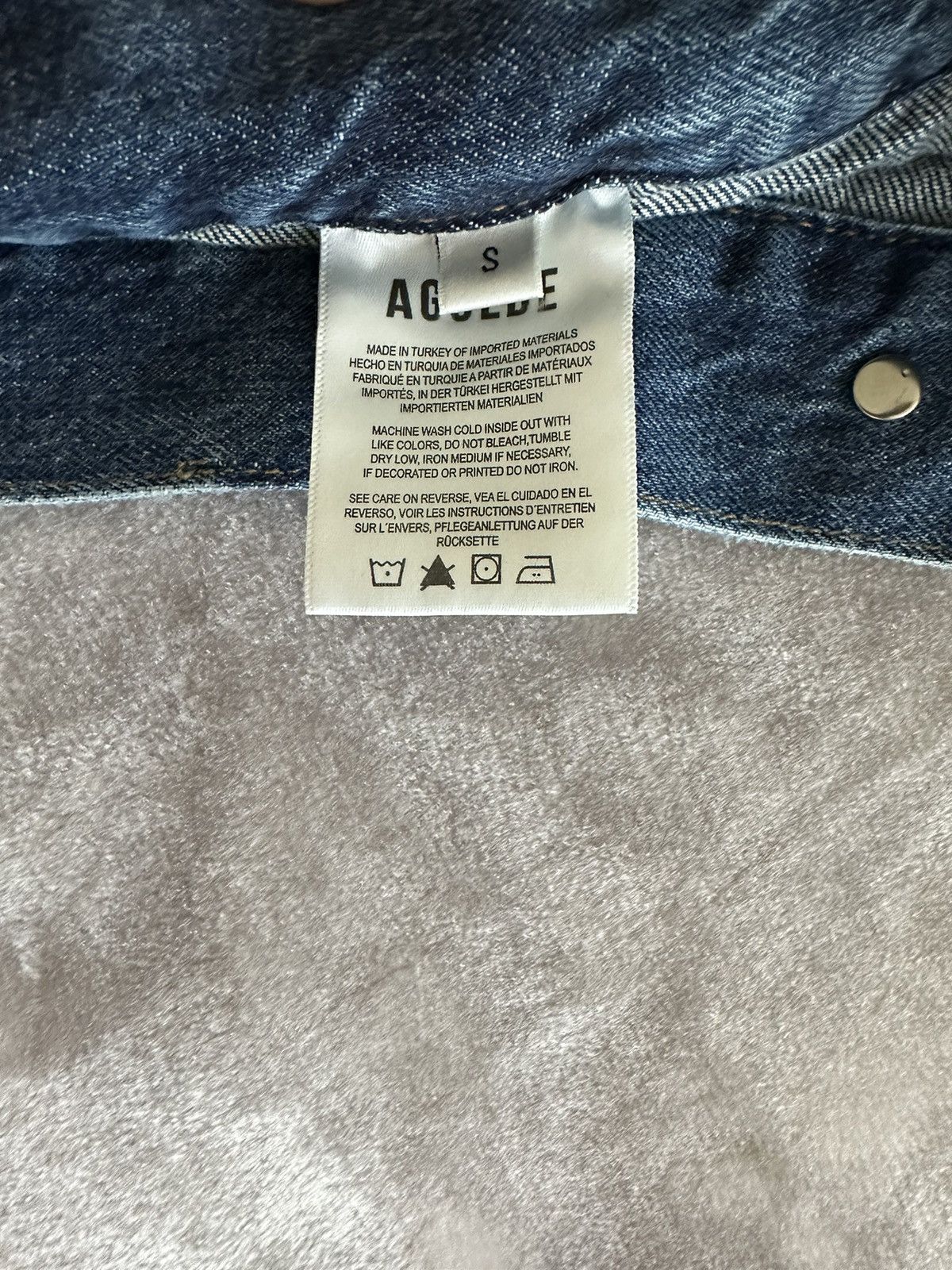 Agolde AGOLDE Dorian organic-cotton denim trucker jacket Size US M / EU 48-50 / 2 - 12 Thumbnail