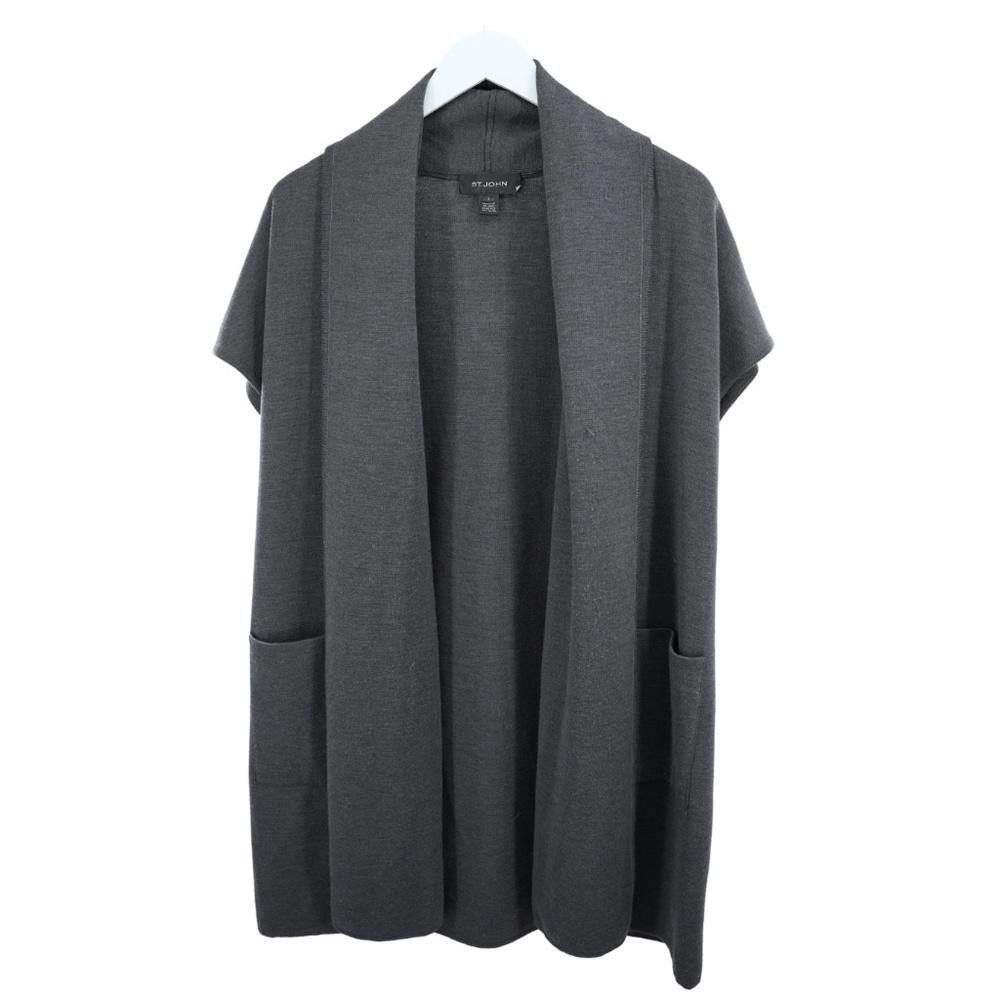 Andrew St. John St. John Gray Open Cardigan Size S Size S / US 4 / IT 40 - 1 Thumbnail