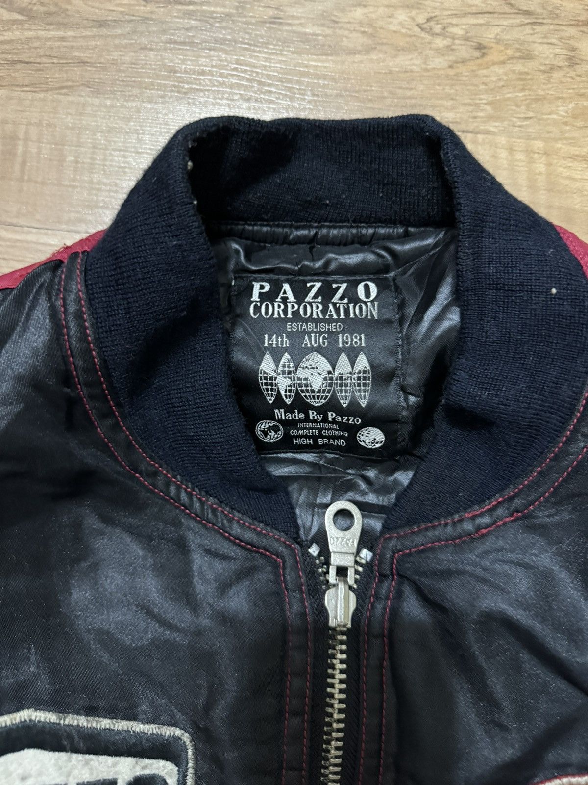Other Vintage Pazzo Reversible Patchworks Bikers Jacket Size US M / EU 48-50 / 2 - 8 Thumbnail