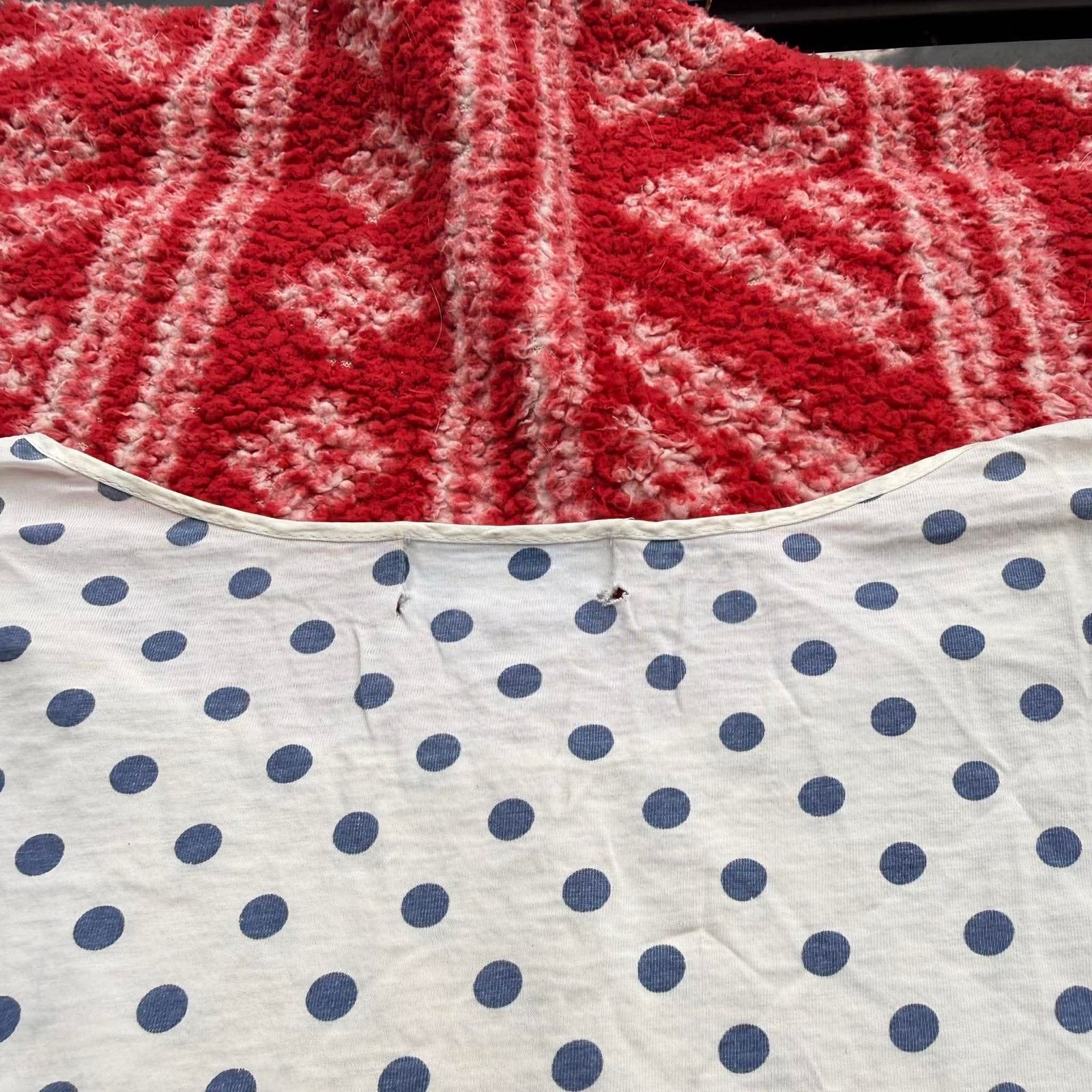 Other VTG B.G. Street Intimate Tunic Top One Size L Blue Polka Dot Size L / US 10 / IT 46 - 7 Thumbnail
