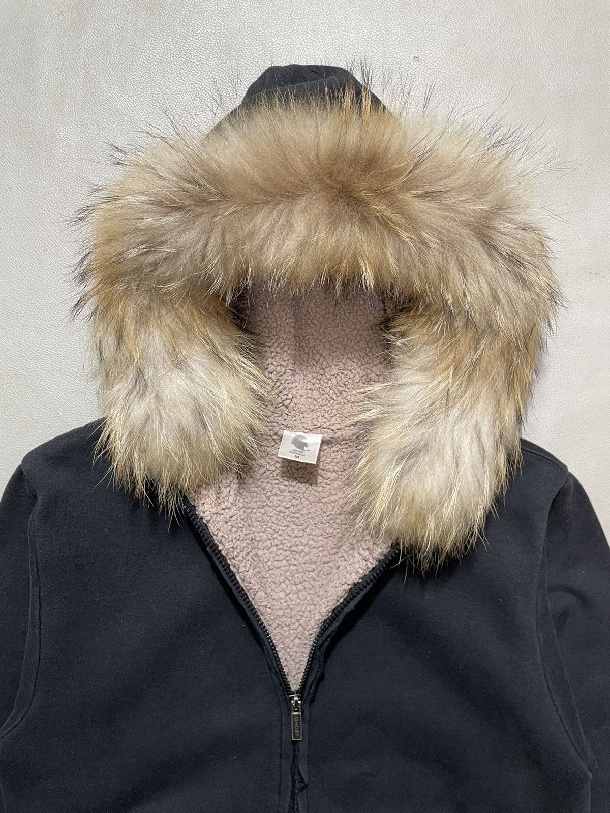 Beauty Beast Ghostrepublic Distressed Fur Hoodie Fleece Lgb style Size US M / EU 48-50 / 2 - 2 Thumbnail