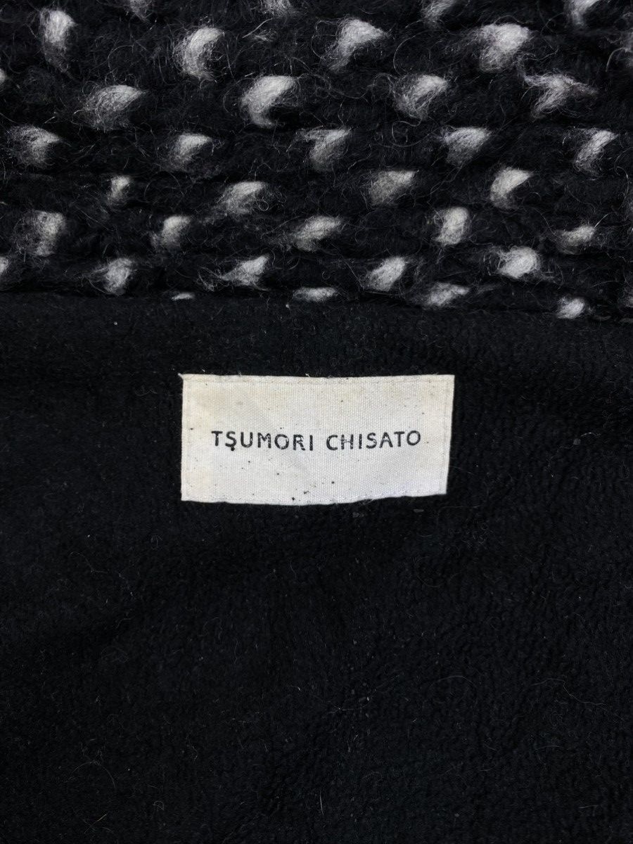 Tsumori Chisato Vtg Tsumori Chisato Issey Miyake Plaid Knit Zipper Jacket Size M / US 6-8 / IT 42-44 - 8 Thumbnail