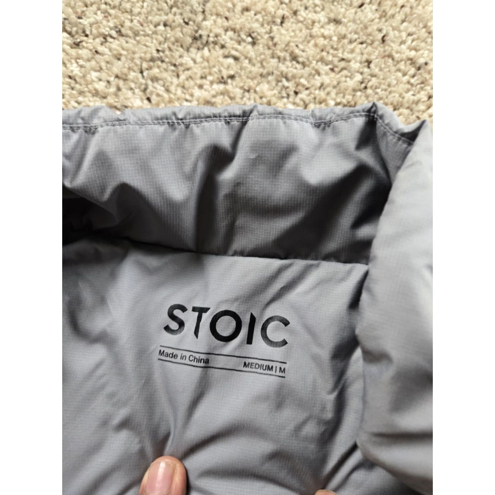 Stoic Stoic Mens Jacket Puffer Full Zip Insulated Black Mock Neck Winter Full Zip Puffer Jacket Mens Medium Black Solid Outdoor Ski Hiking Size US M / EU 48-50 / 2 - 5 Thumbnail
