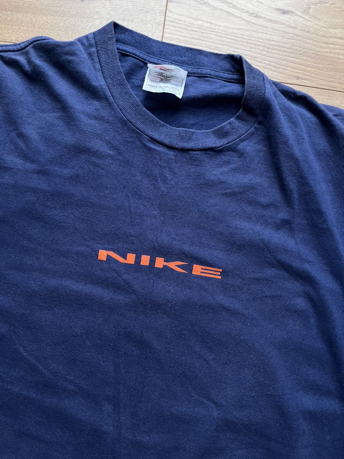 Nike 90’s NIKE RETRO BIG LOGO TEE SPELLOUT SWOOSH Y2K RARE Size US L / EU 52-54 / 3 - 5 Thumbnail