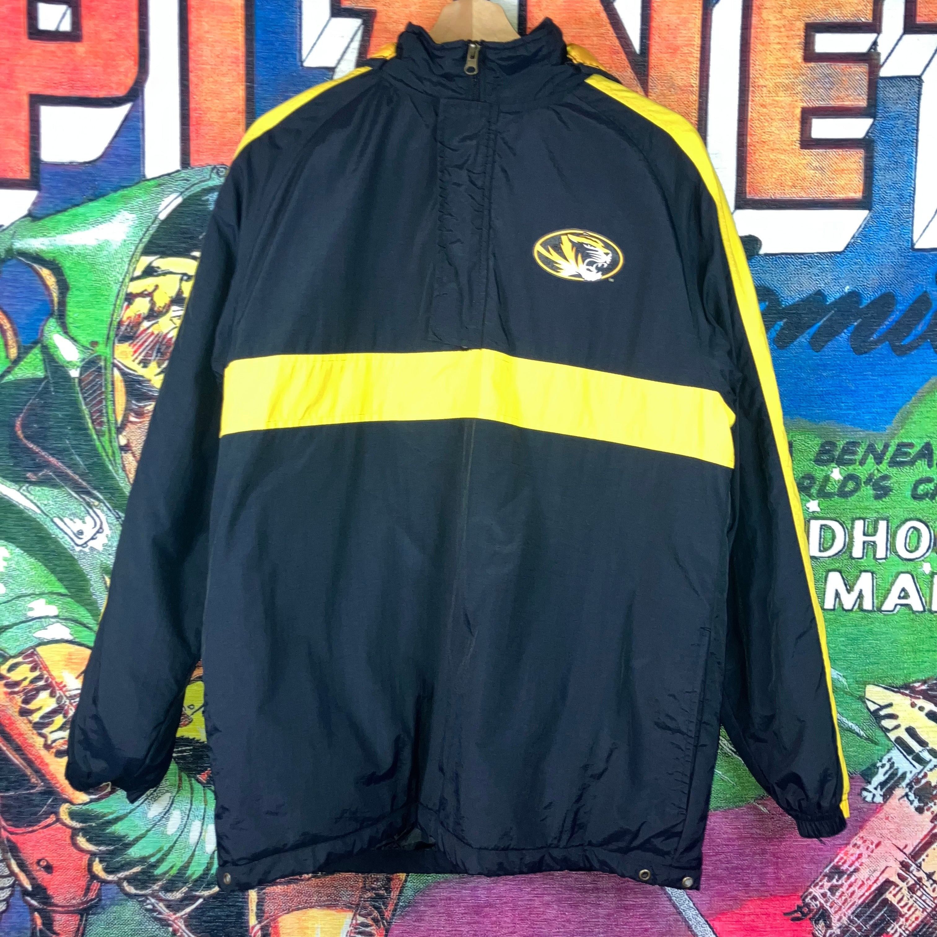 NCAA × Vintage Y2K 00s NCAA University Of Missouri 1/4 Zip Hooded Parka Pul Size US S / EU 44-46 / 1 - 1 Thumbnail