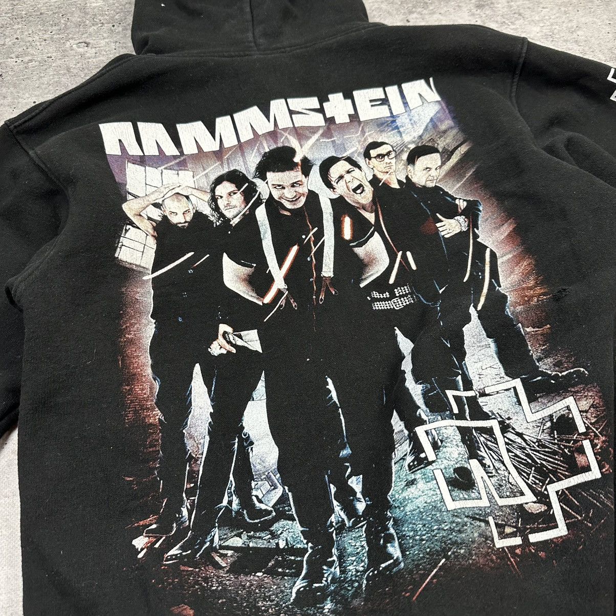 Band Tees Rammstein Band Rock Zip Hoodie Size S Size US S / EU 44-46 / 1 - 14 Thumbnail