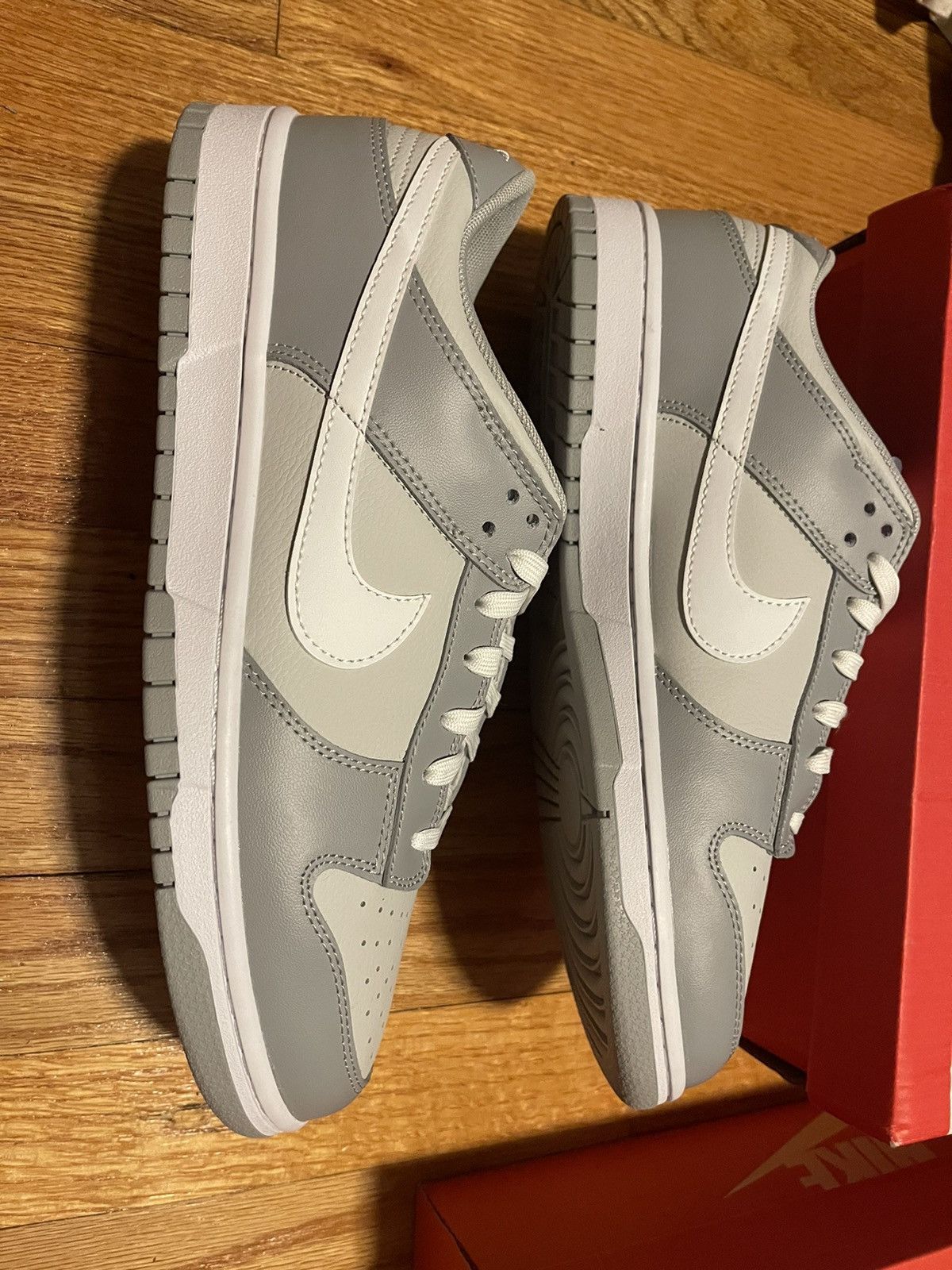 Nike Dunk Low Two Two Grey (WITH RECEIPT) | Grailed