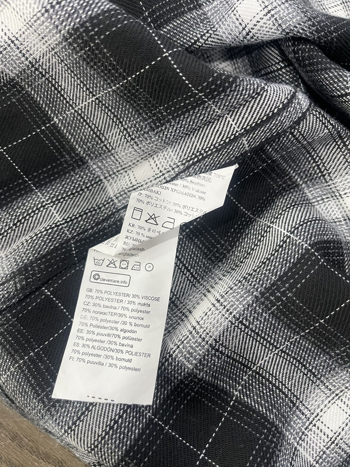 Anti Social Social Club × Designer ⚡️ ASSC Anti Social Club Overwhelming Proof Flannel 2XL ⚡️ Size US XXL / EU 58 / 5 - 8 Thumbnail