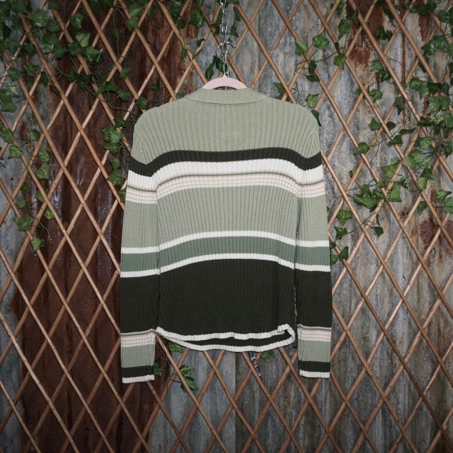 St. Johns Bay Large - Vintage Y2K St. John’s Bay knit stripe femme sweater Size L / US 10 / IT 46 - 2 Thumbnail