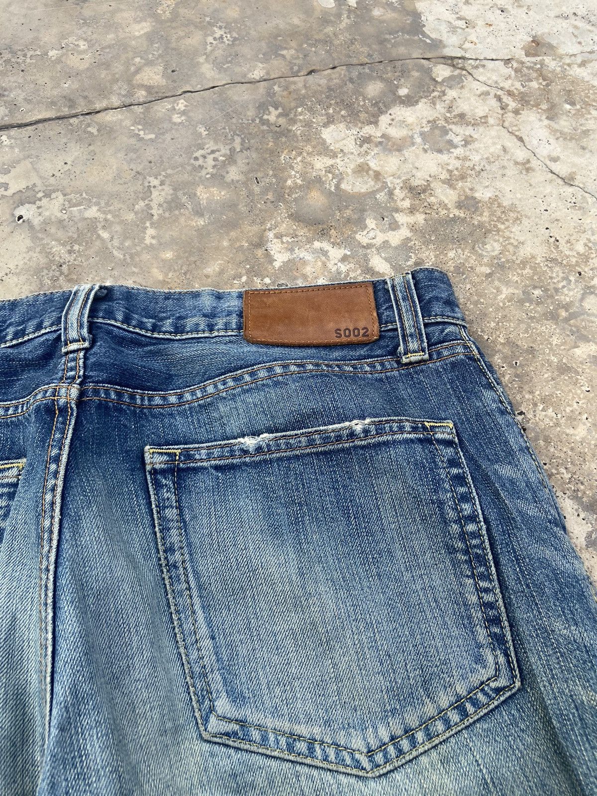 Japanese Brand UNIQLO PATCHWORK REWORK PANT Size US 33 - 7 Thumbnail