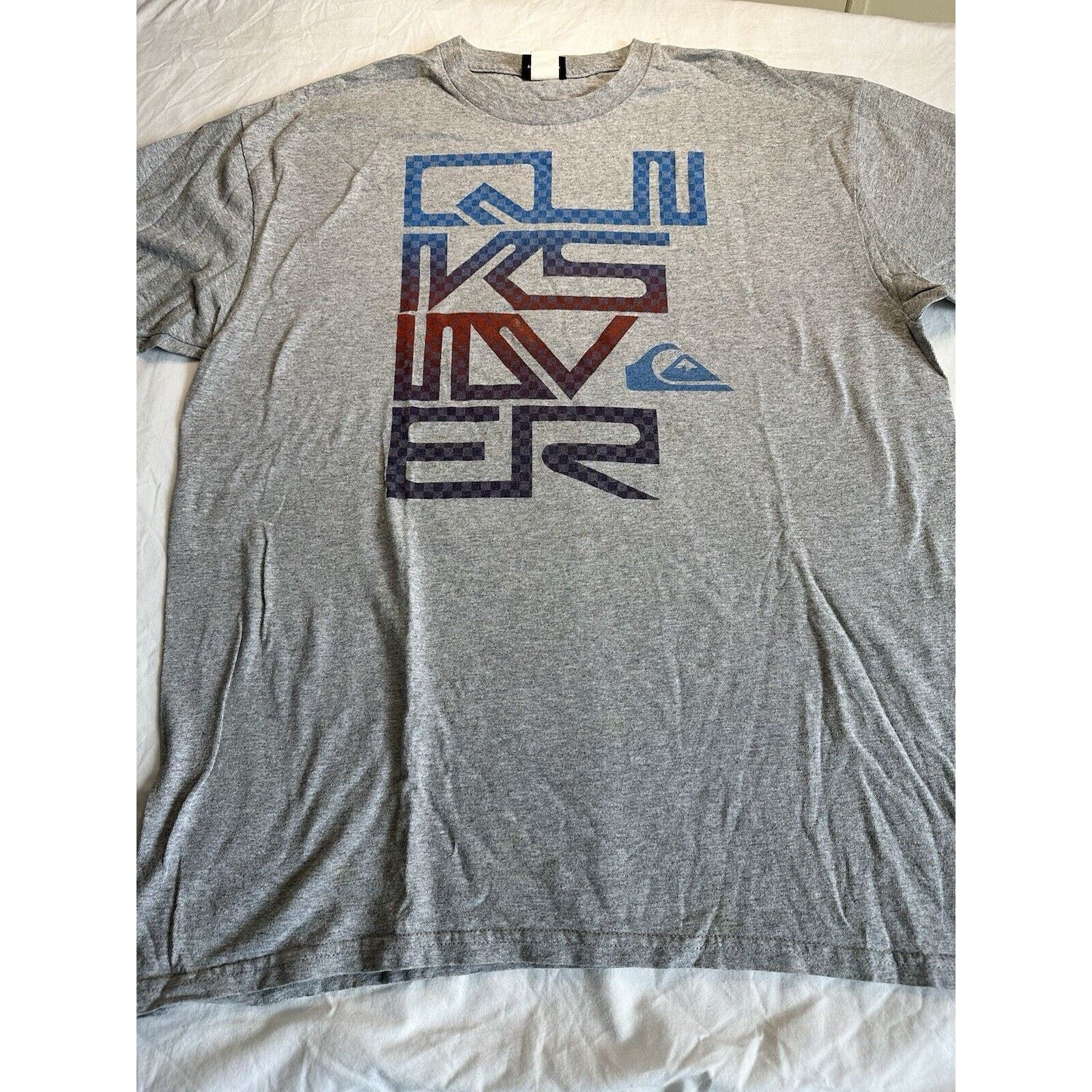 Quiksilver Quicksilver TShirt Large Gray Graphic Gorpcore Surfing Sport Size US L / EU 52-54 / 3 - 3 Thumbnail
