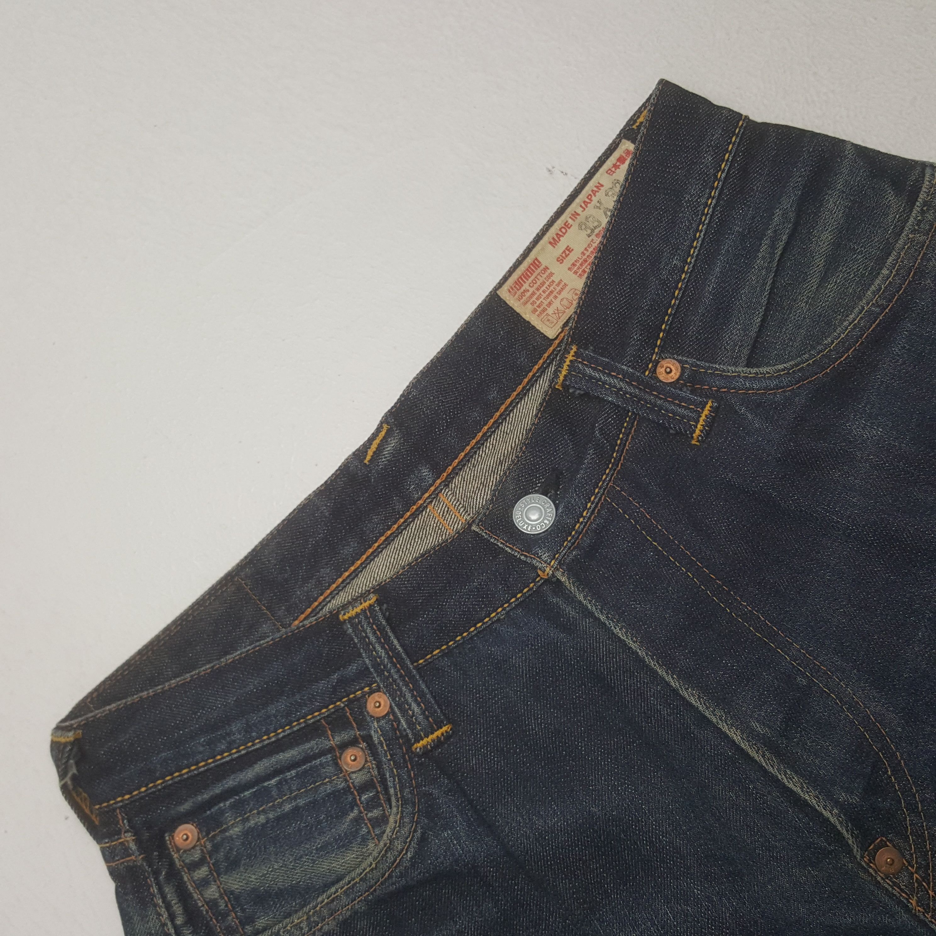 Evisu × Japanese Brand × Vintage Vintage Evisu Japanese Brand Daicock Custom Art Denim Jeans Size US 29 - 7 Thumbnail