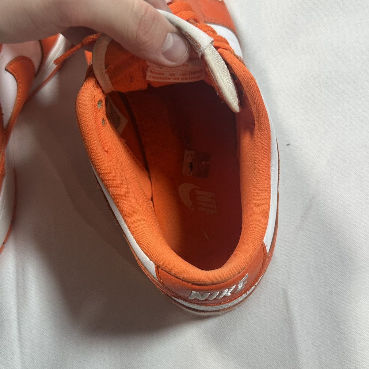 Nike Nike Dunk Low “Syracuse” sz 10 CU1726-101 Size US 10 / EU 43 - 8 Thumbnail