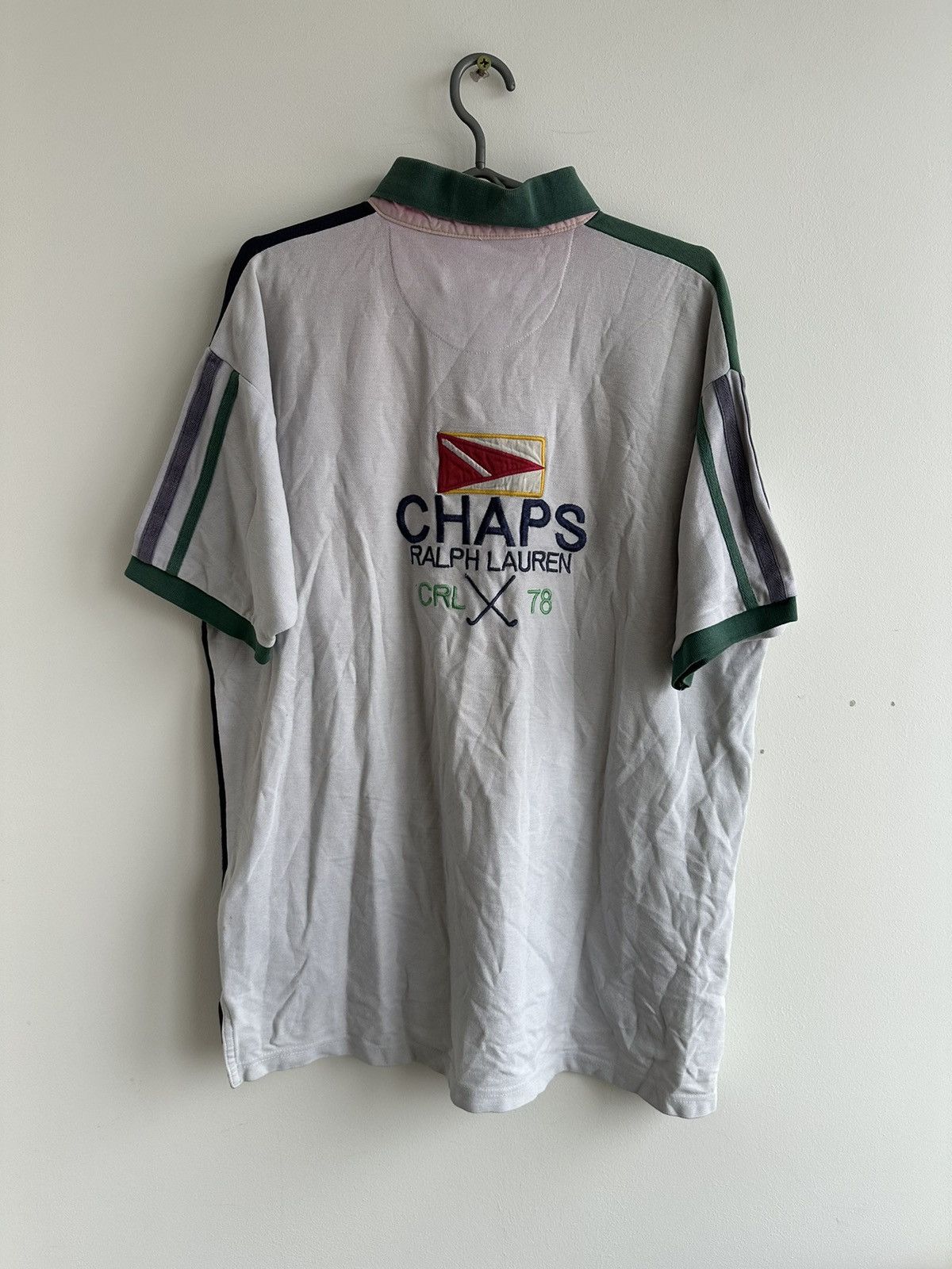 Ralph Lauren Vintage Chaps Ralph Lauren Polo Rugby Shirt Men’s Large Size US L / EU 52-54 / 3 - 2 Thumbnail