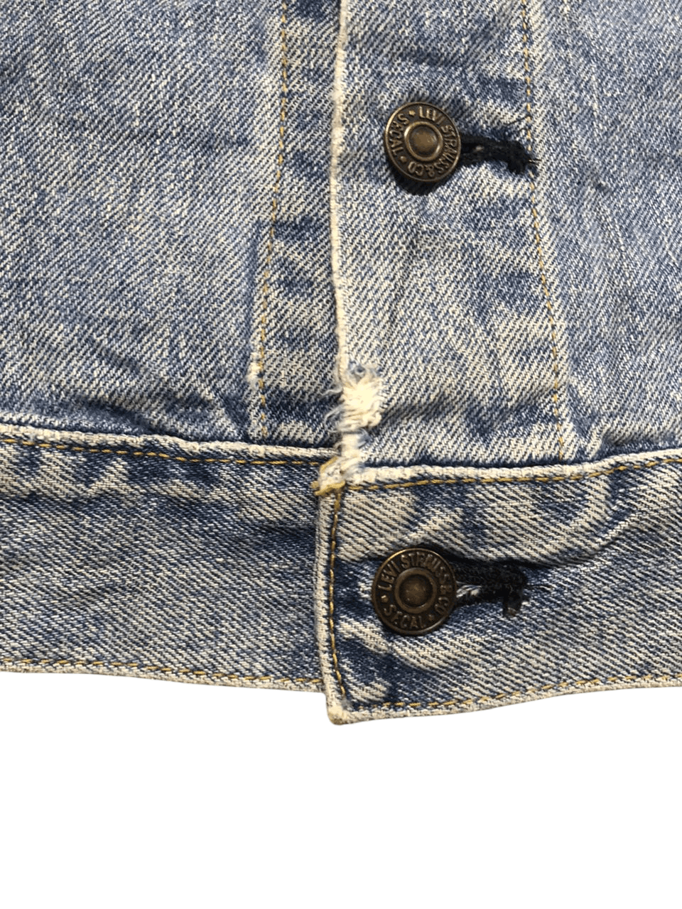 Levi's × Levi's Vintage Clothing Vintage Levi's Lot 557 BigE Custom Sleeveless Jacket Size40 Size US M / EU 48-50 / 2 - 12 Thumbnail